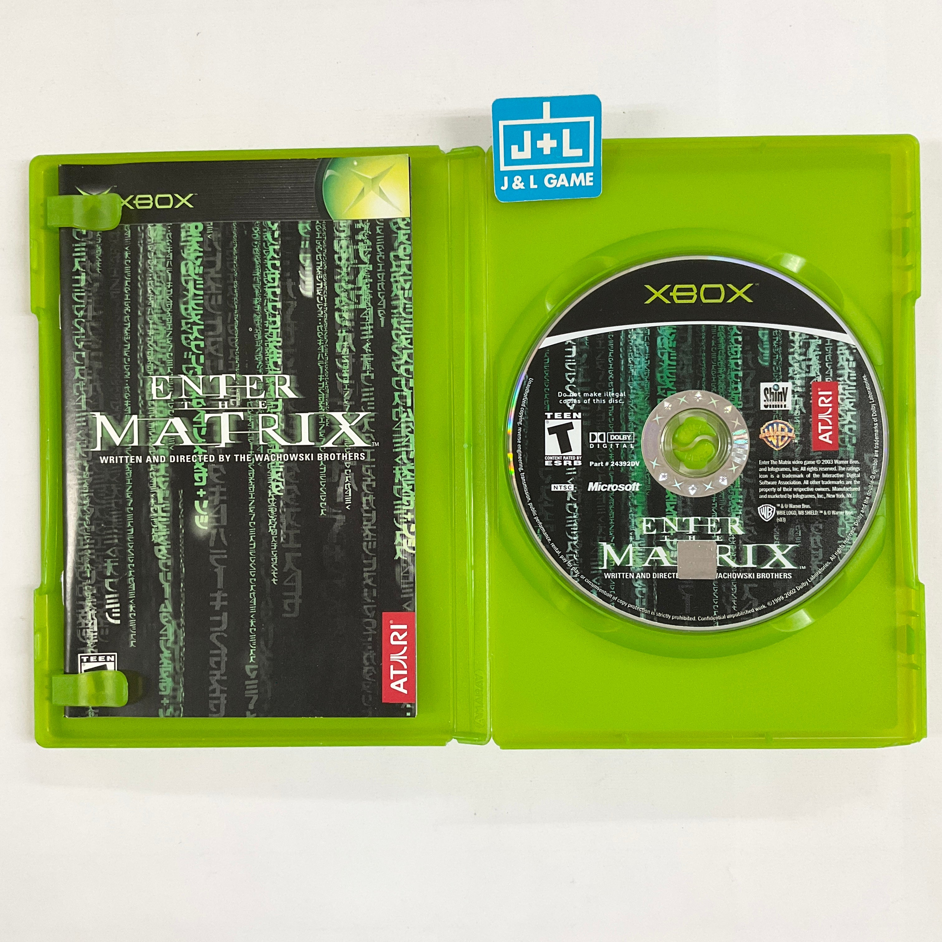 Enter the Matrix - (XB) Xbox [Pre-Owned] Video Games Atari SA   
