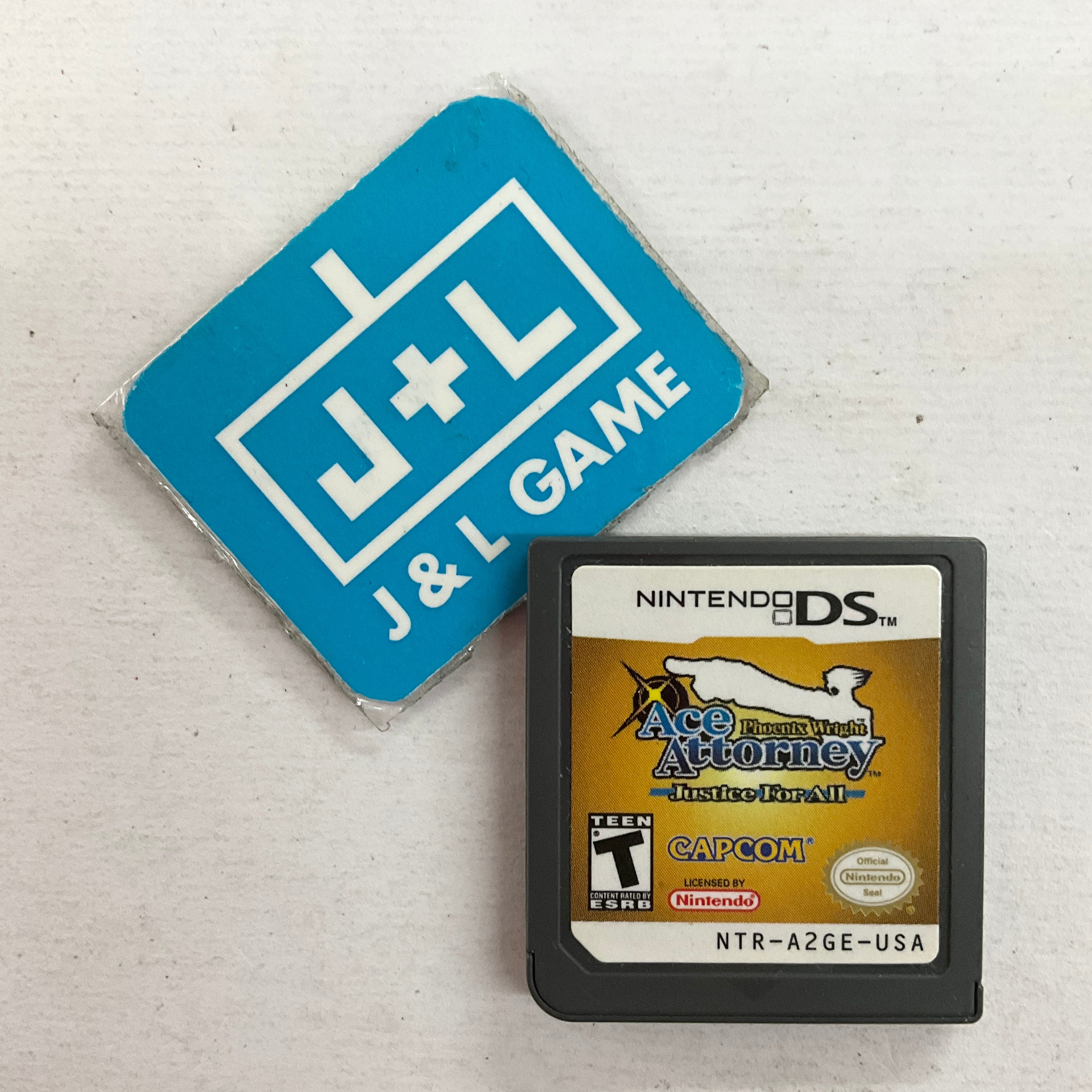 Phoenix Wright: Ace Attorney - Justice for All - (NDS) Nintendo DS