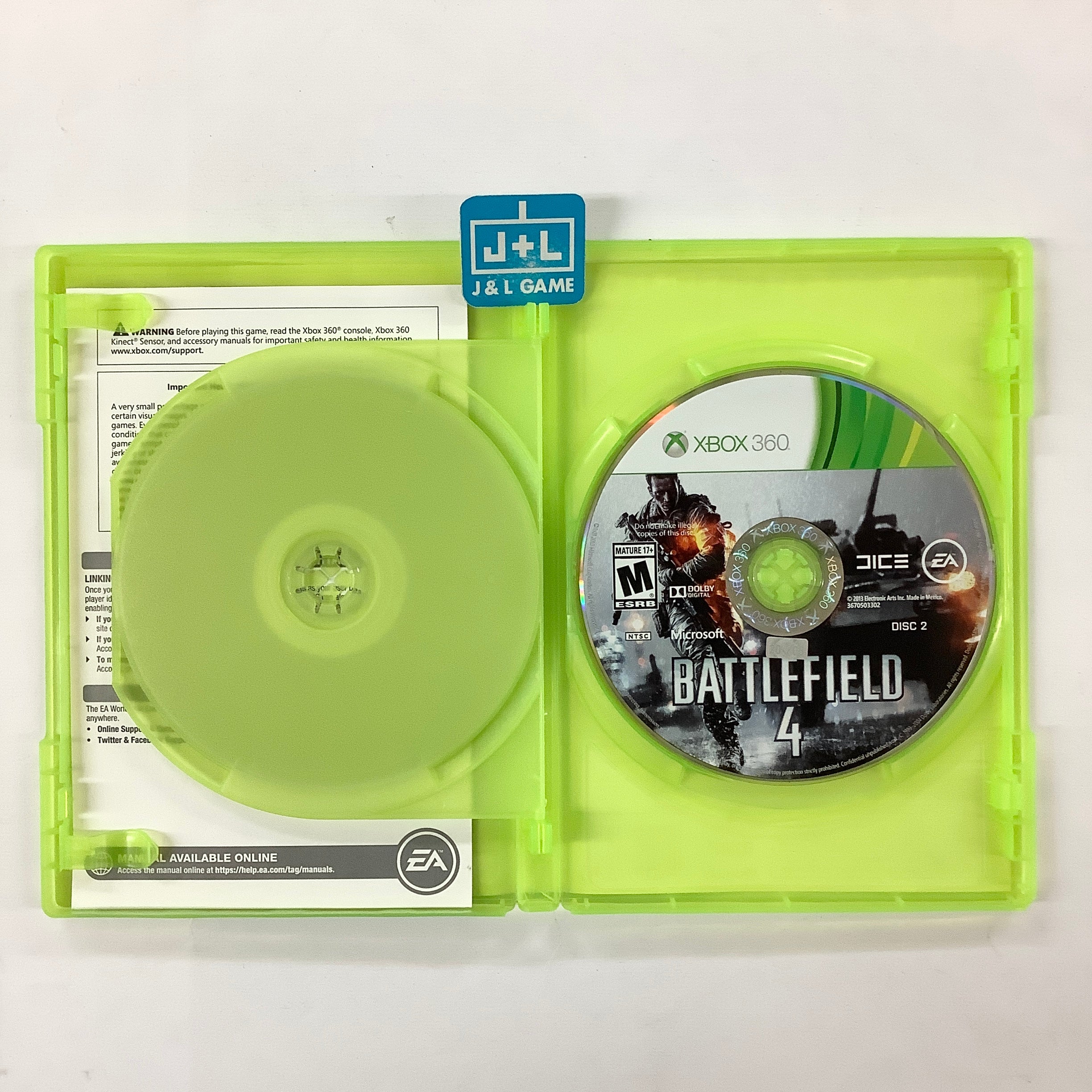 Battlefield 4 - Xbox 360 [Pre-Owned] Video Games Electronic Arts   