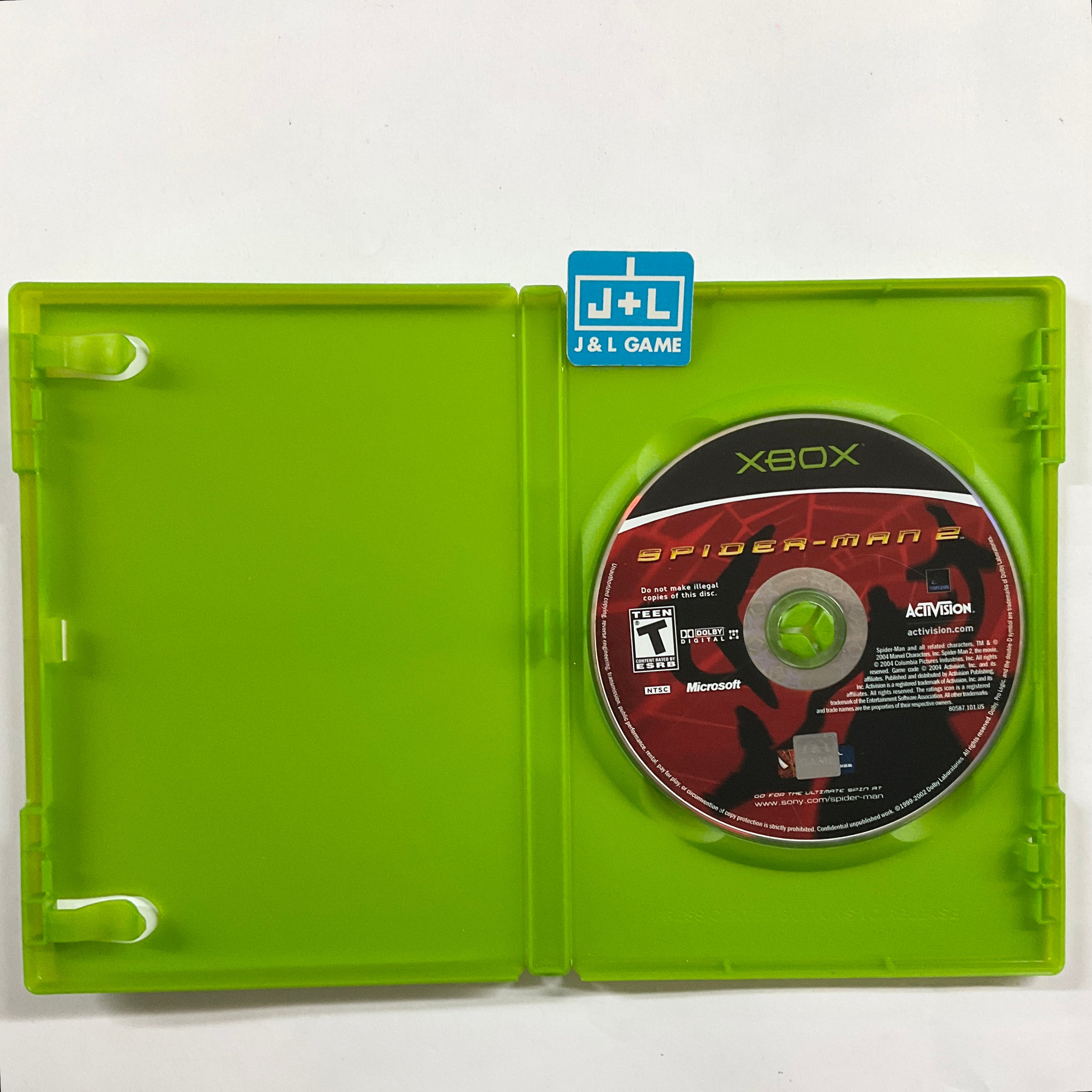 Spider-Man 2 - (XB) Xbox [Pre-Owned] Video Games Activision   