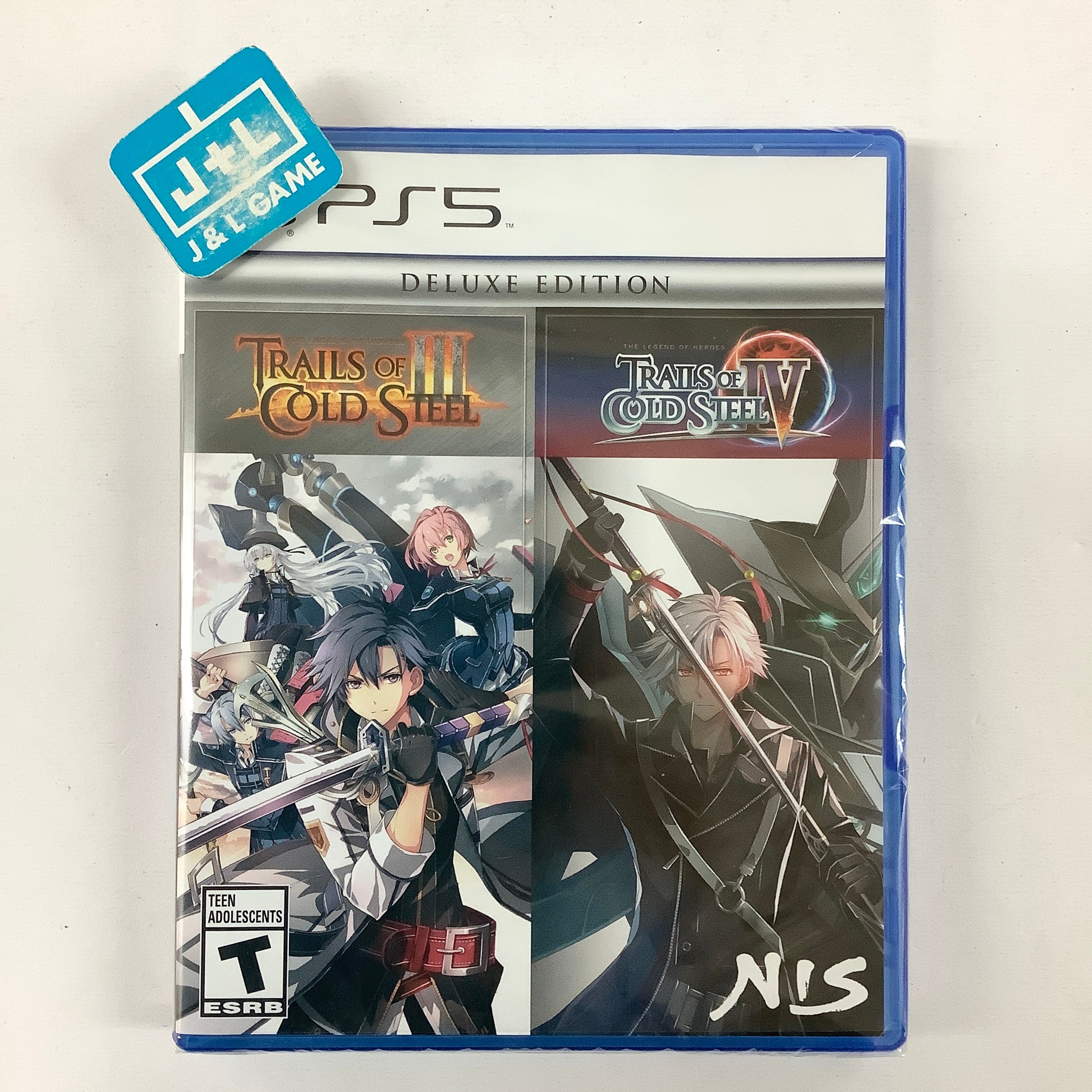 The Legend of Heroes: Trails of Cold Steel III & IV: Deluxe Edition - (PS5) PlayStation 5 Video Games NIS America   