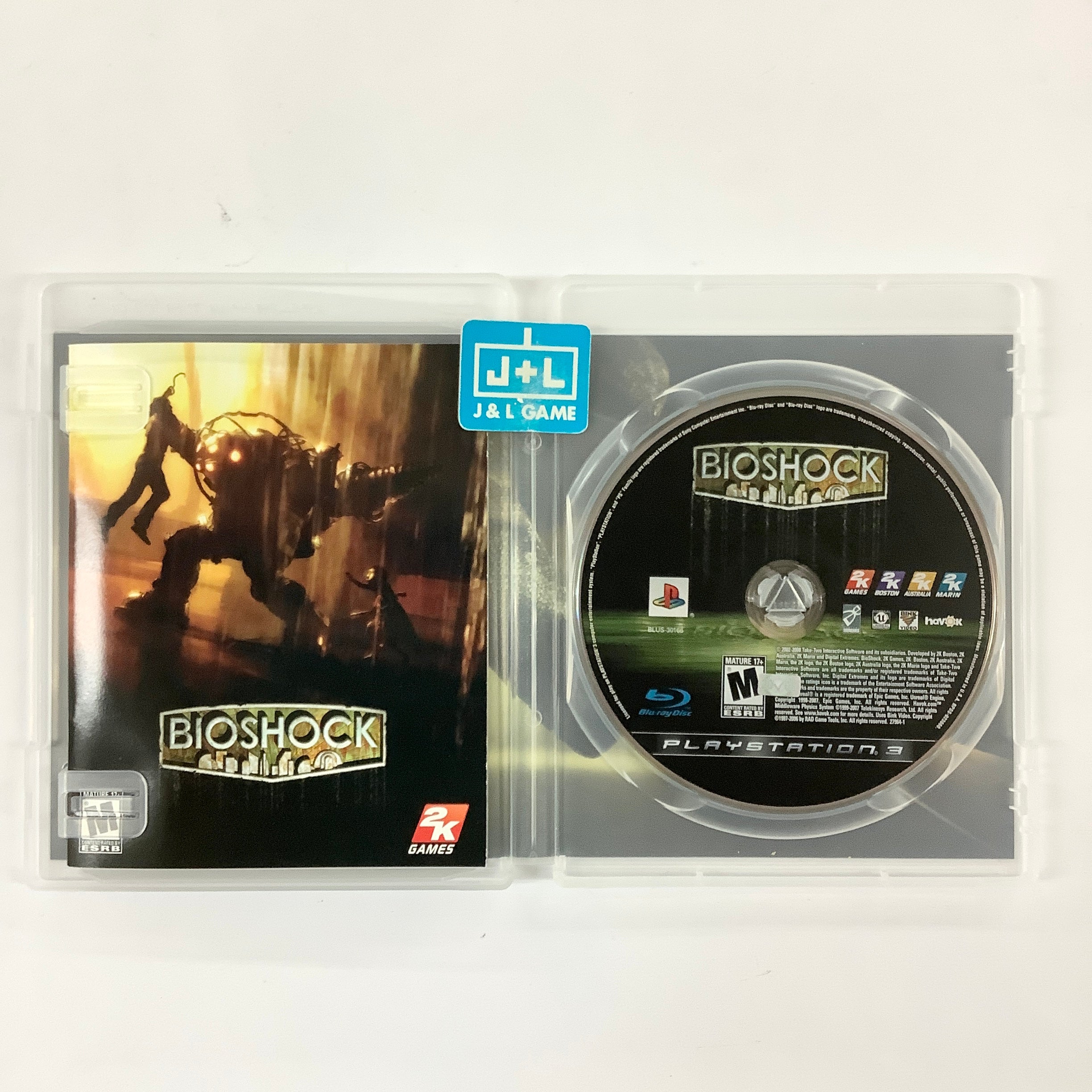BioShock - (PS3) PlayStation 3 [Pre-Owned] Video Games 2K Games   