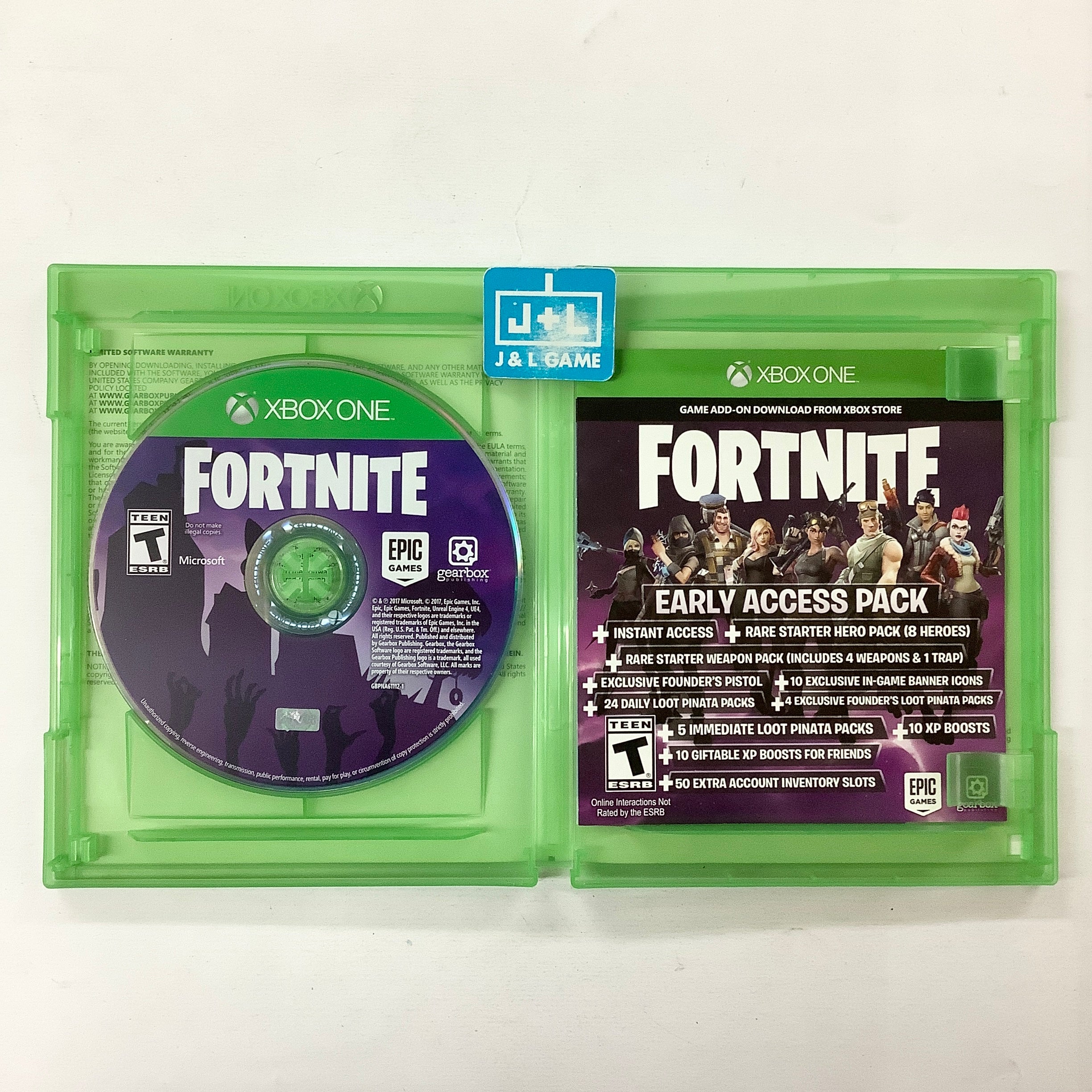 Fortnite - (XB1) Xbox One [Pre-Owned] Video Games Gearbox Publishing   