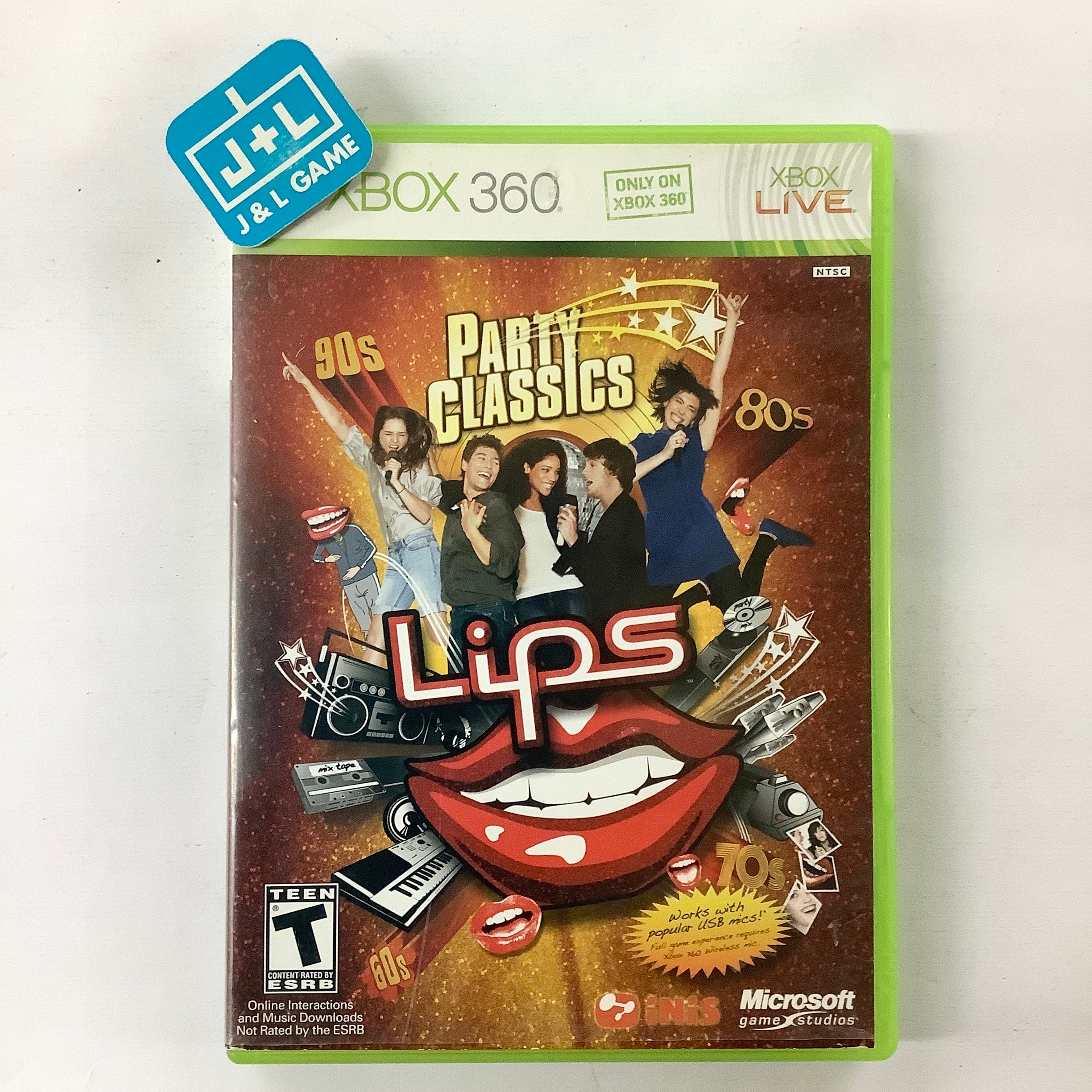 Lips: Party Classics - Xbox 360 [Pre-Owned] | J&L Game