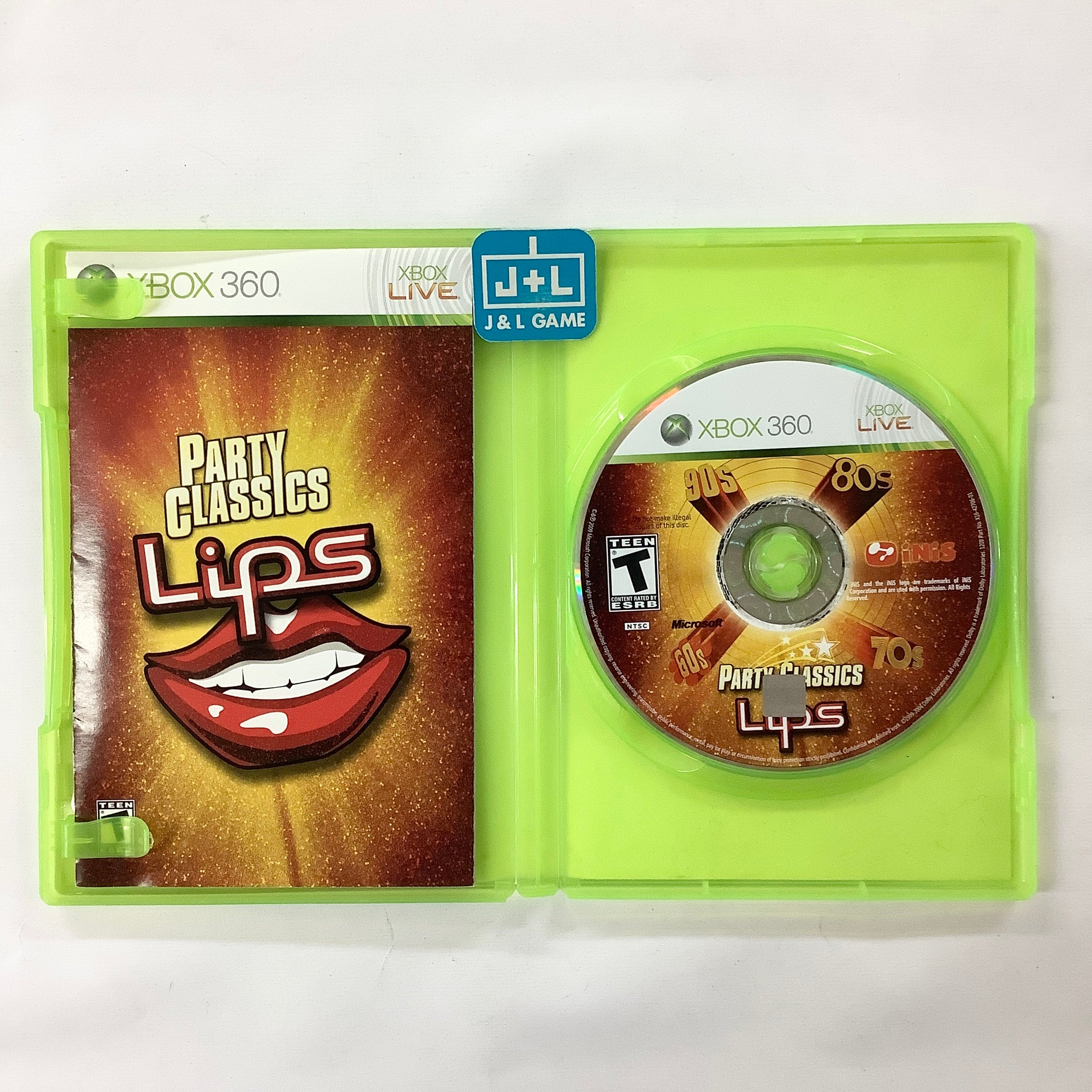 Lips: Party Classics - Xbox 360 [Pre-Owned] Video Games Microsoft Game Studios   