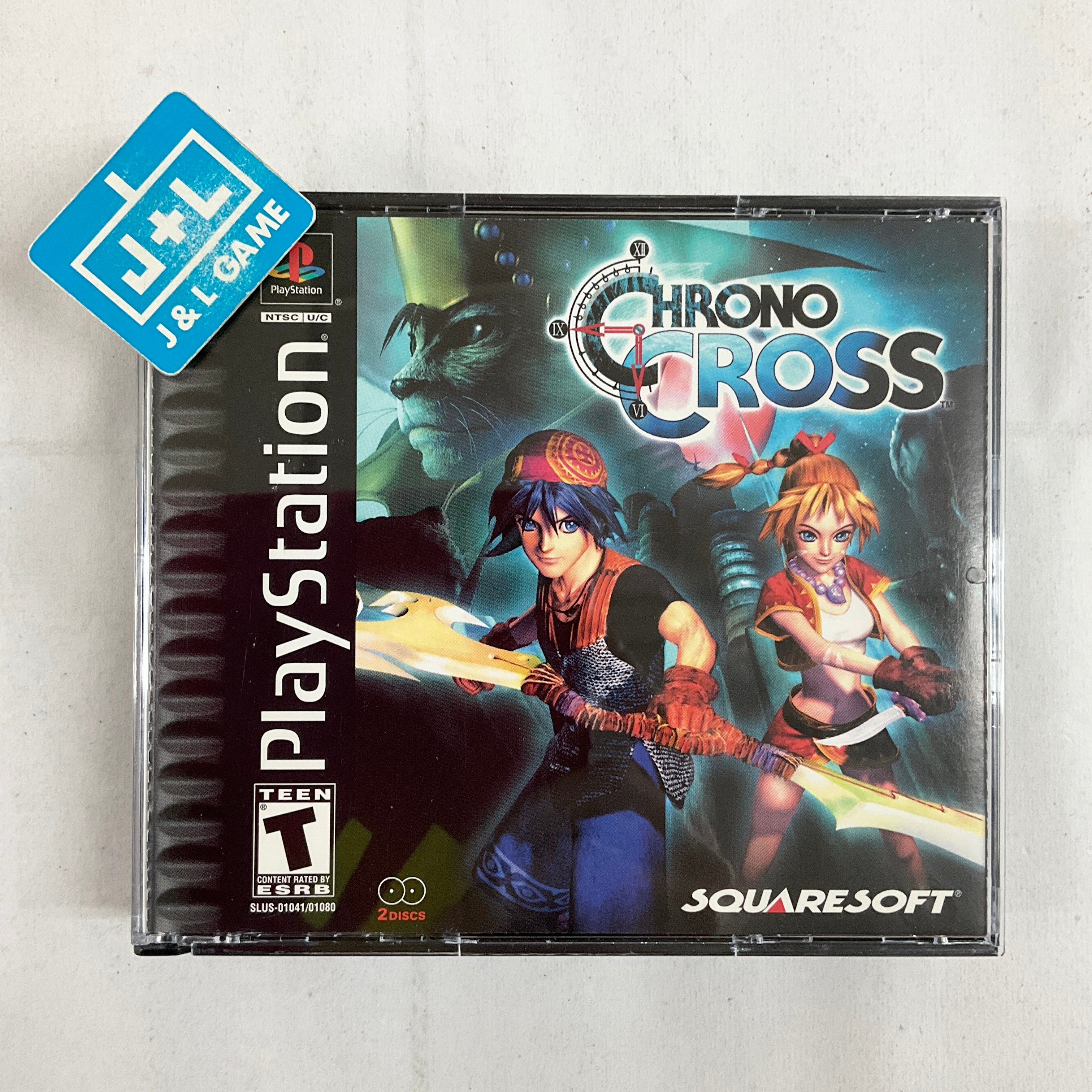 Chrono Cross - (PS1) PlayStation 1 [Pre-Owned] Video Games Square EA   