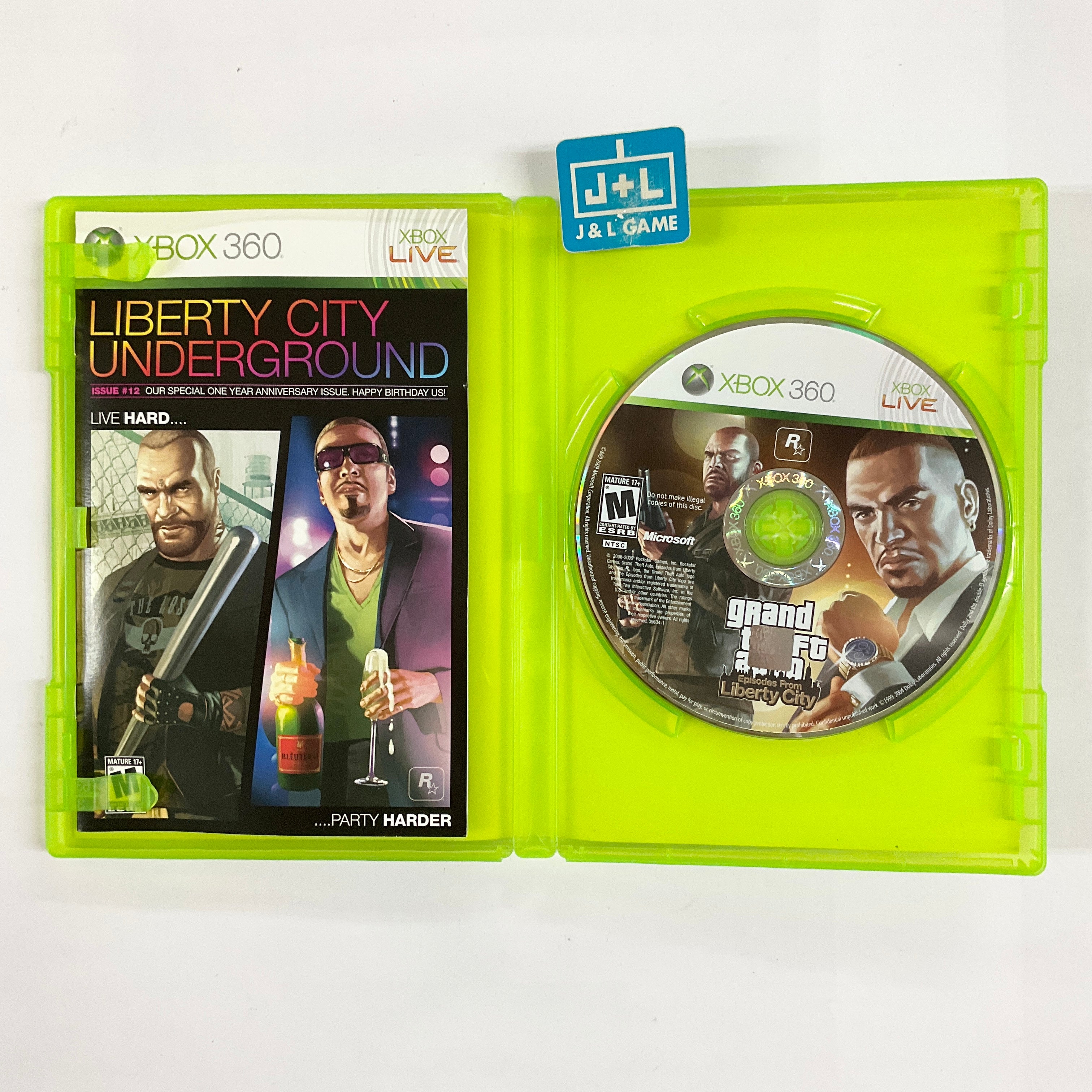 Grand Theft Auto: Episodes from Liberty City - Xbox 360 [Pre-Owned] Video Games Rockstar Games   