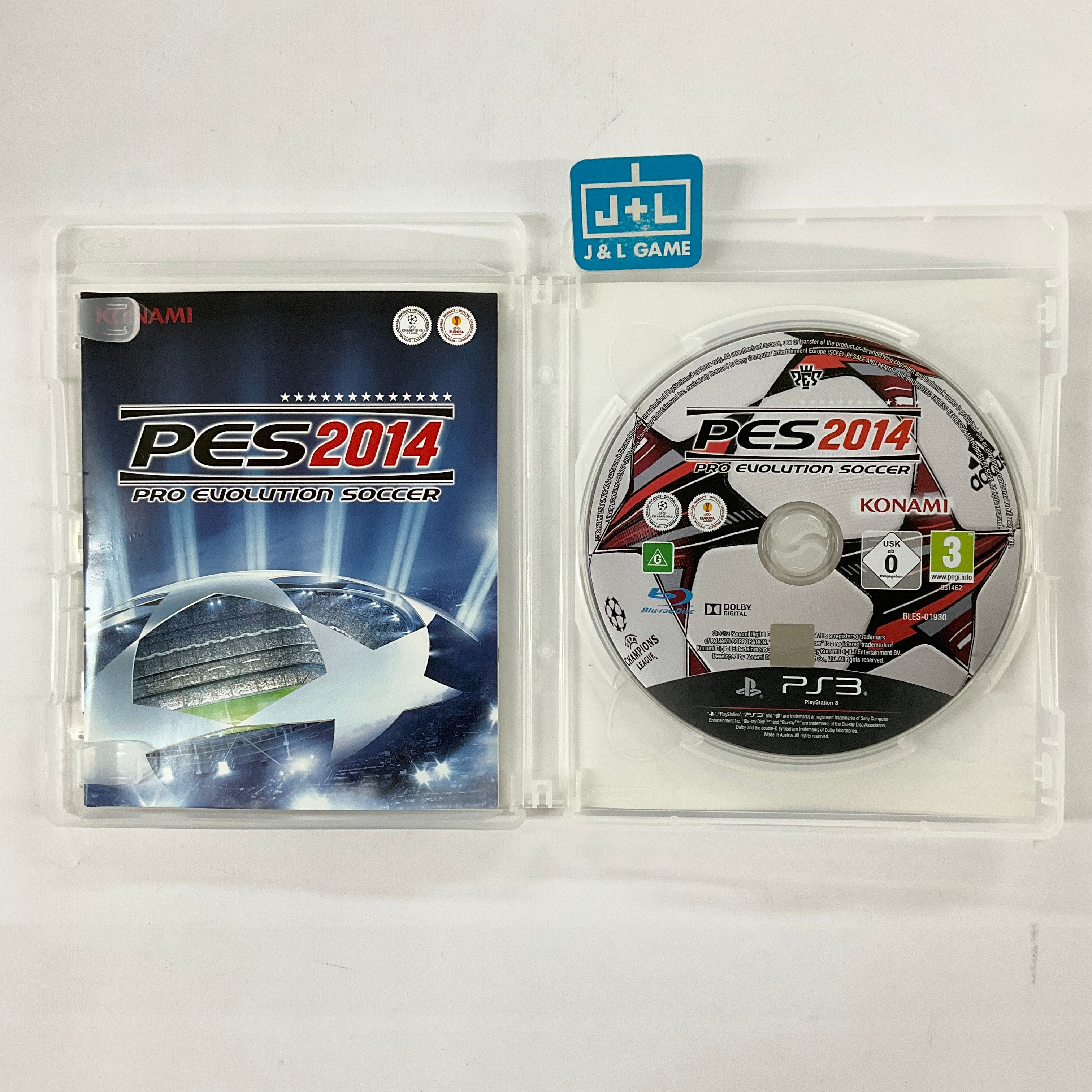 Pro Evolution Soccer 2014 - (PS3) Playstation 3 [Pre-Owned] (European Import) Video Games Konami   