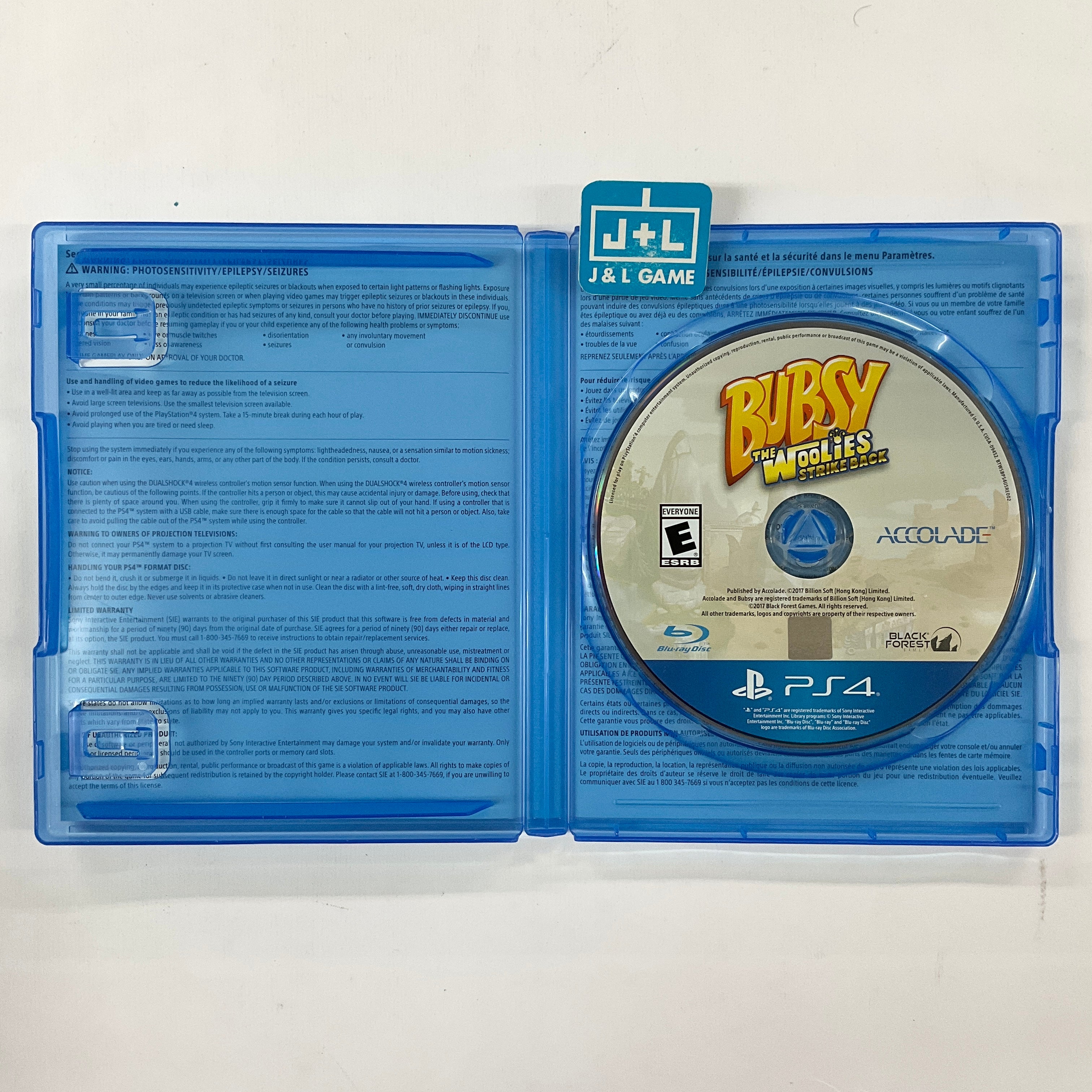Bubsy The Woolies Strike Back - (PS4) PlayStation 4 [Pre-Owned] Video Games Accolade   