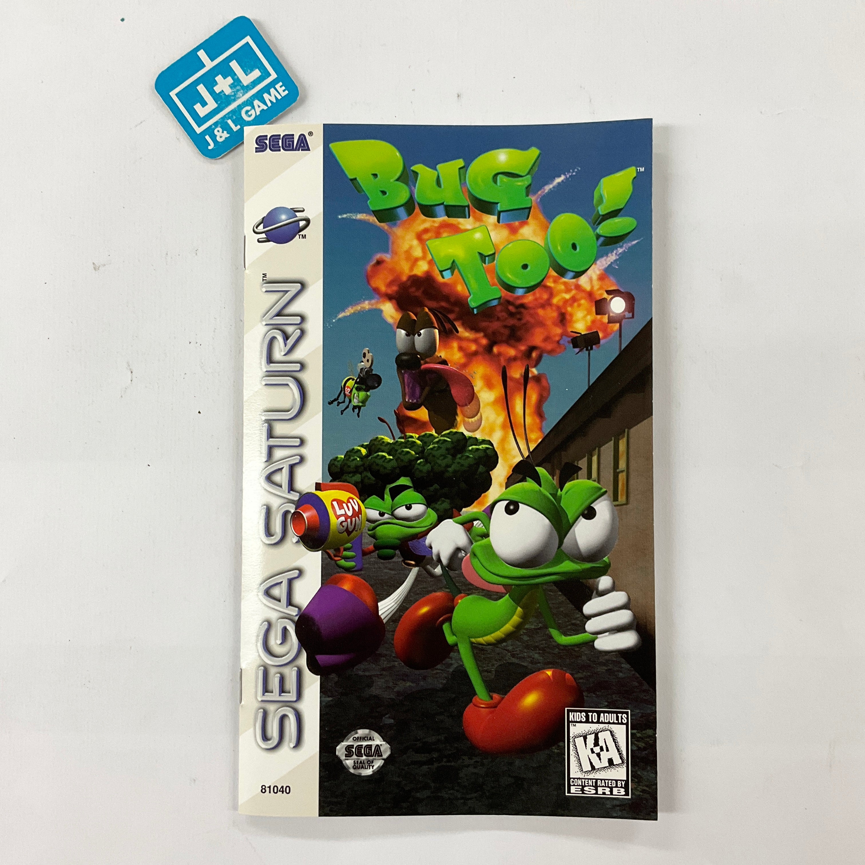 Bug Too! - (SS) SEGA Saturn [Pre-Owned] Video Games SEGA   
