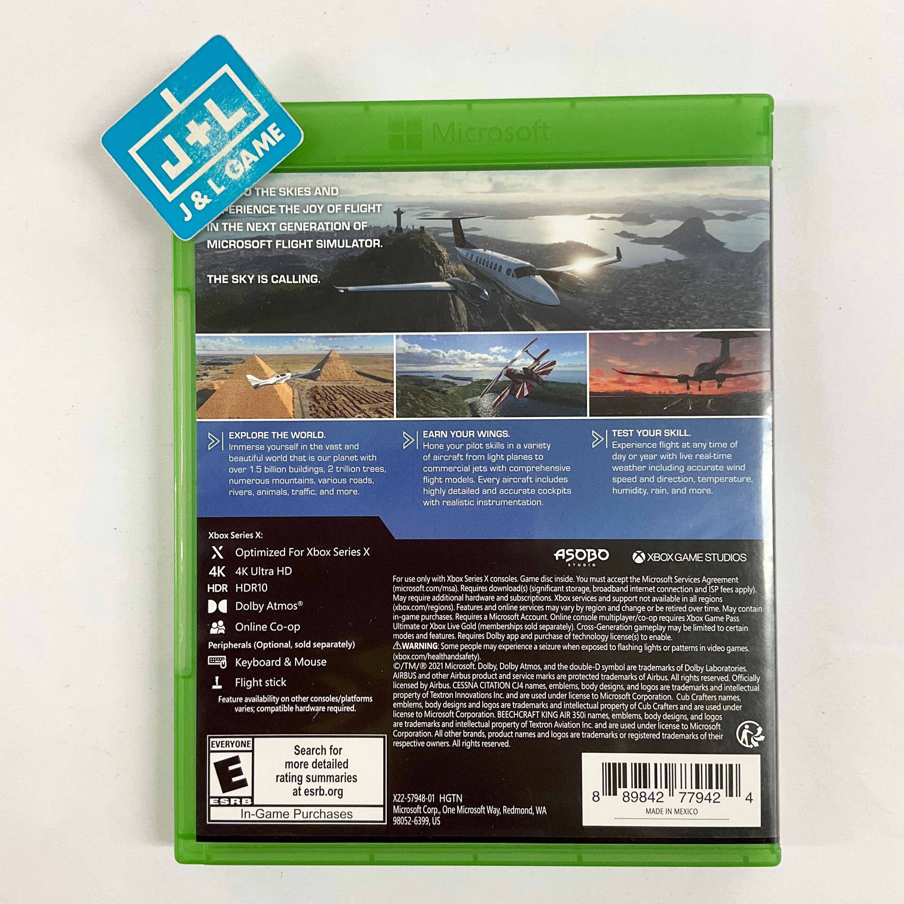 Microsoft Flight Simulator - (XSX) Xbox Series X [Pre-Owned] Video Games Xbox   