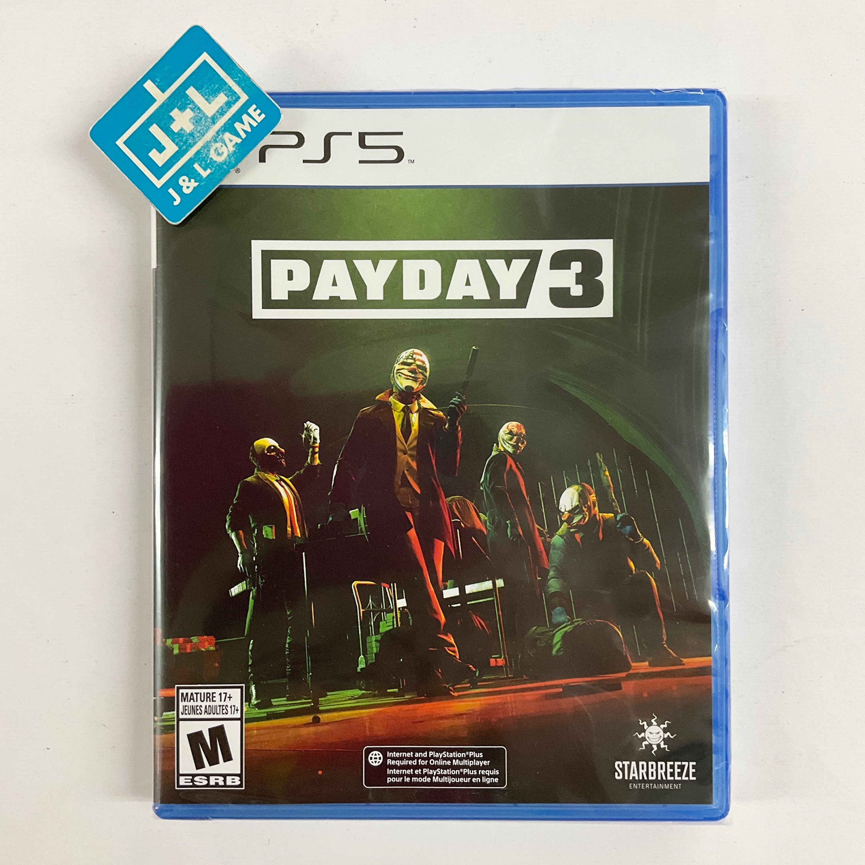 Payday 3 - (PS5) PlayStation 5 Video Games Deep Silver