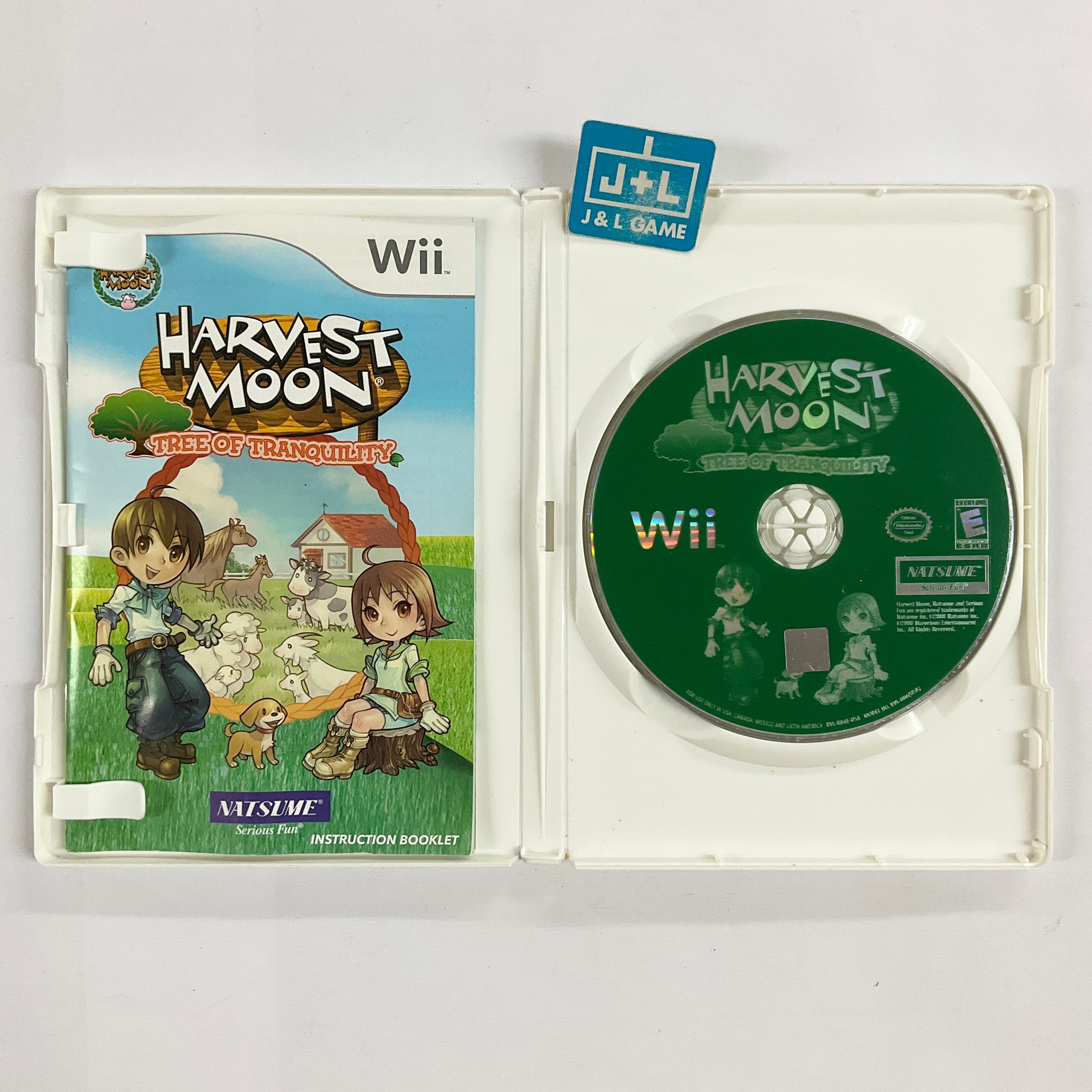 Harvest Moon: Tree of Tranquility - Nintendo Wii [Pre-Owned] Video Games Natsume   