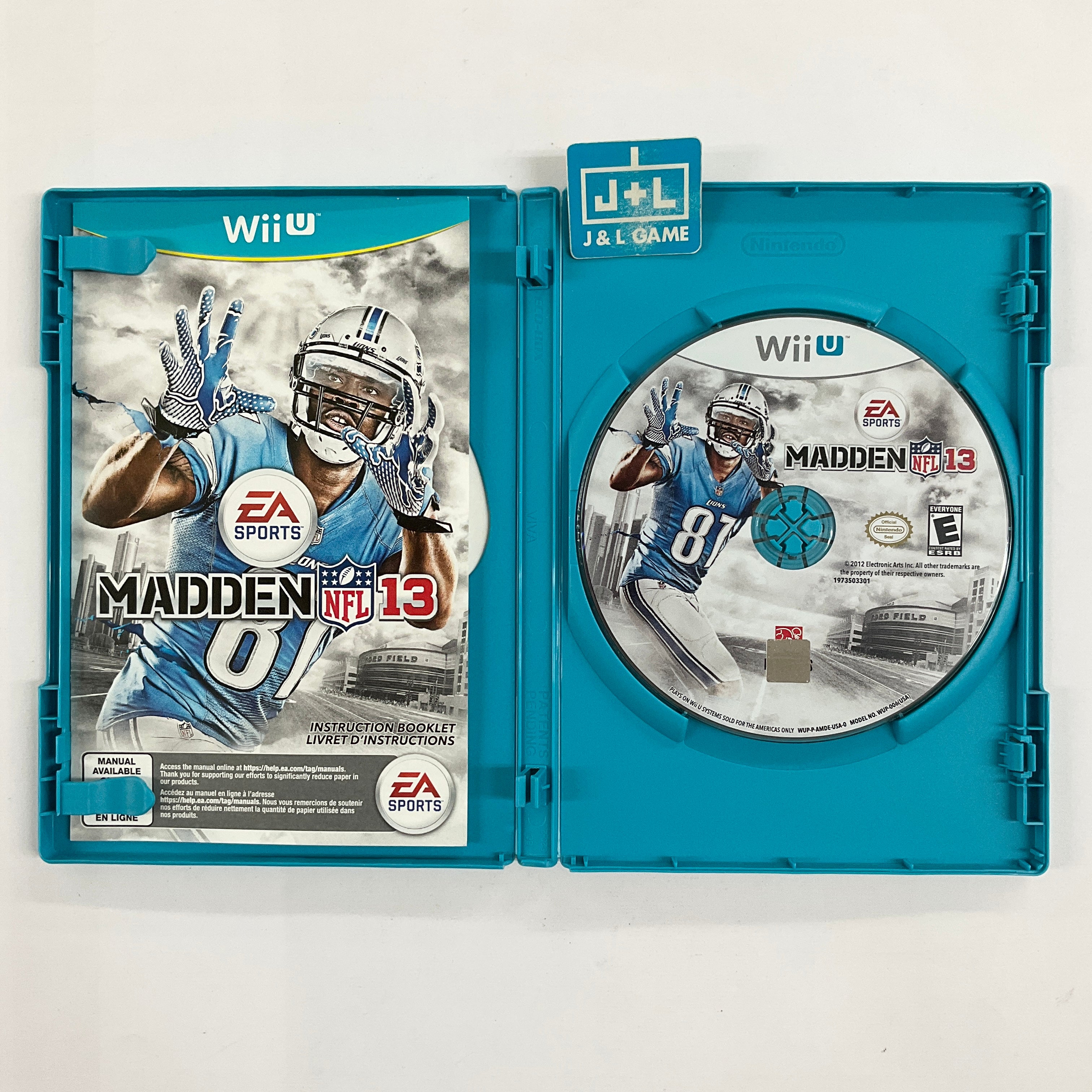 Madden NFL 13 - Nintendo Wii U [Pre-Owned] Video Games EA Sports   
