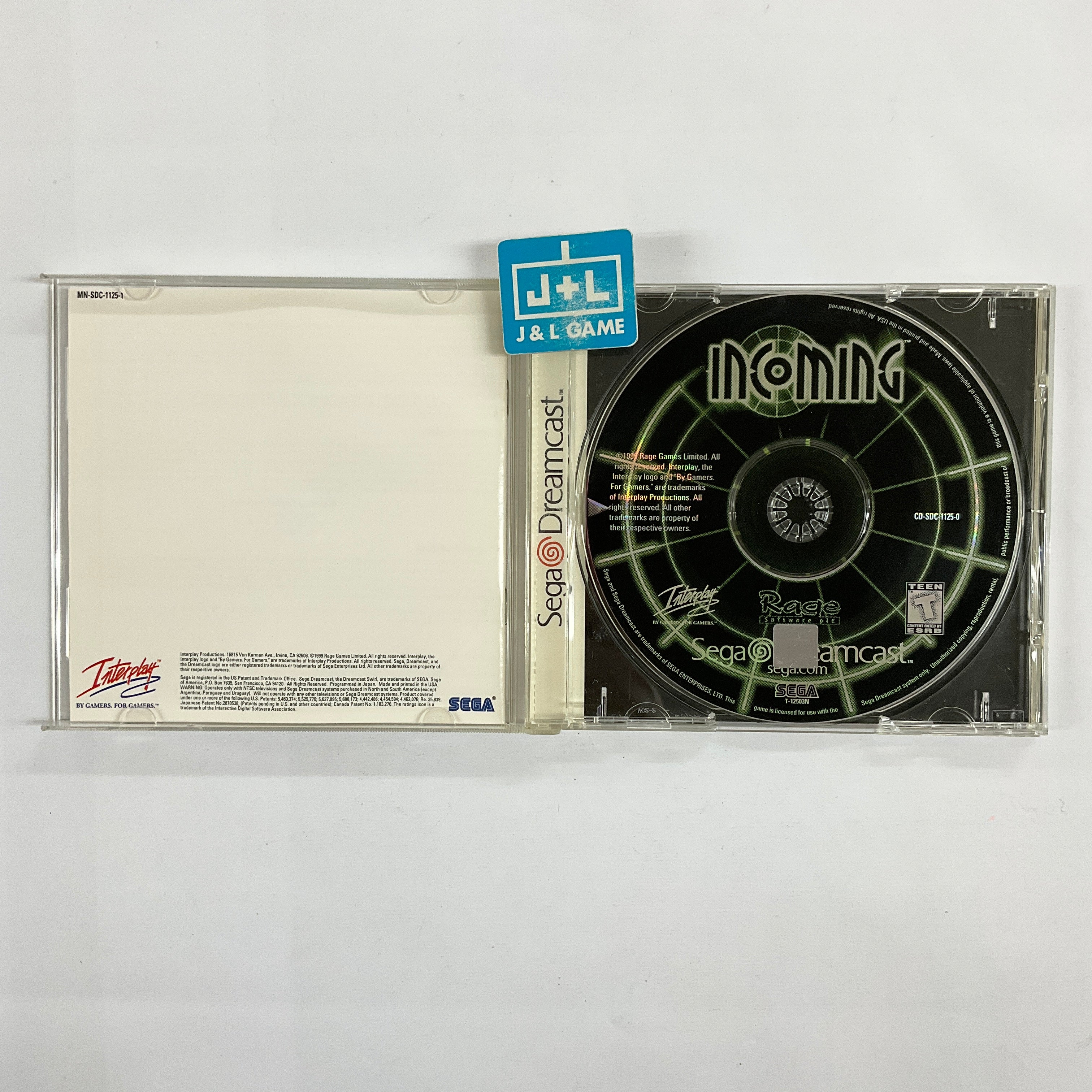 Incoming - (DC) SEGA Dreamcast [Pre-Owned] Video Games Interplay   