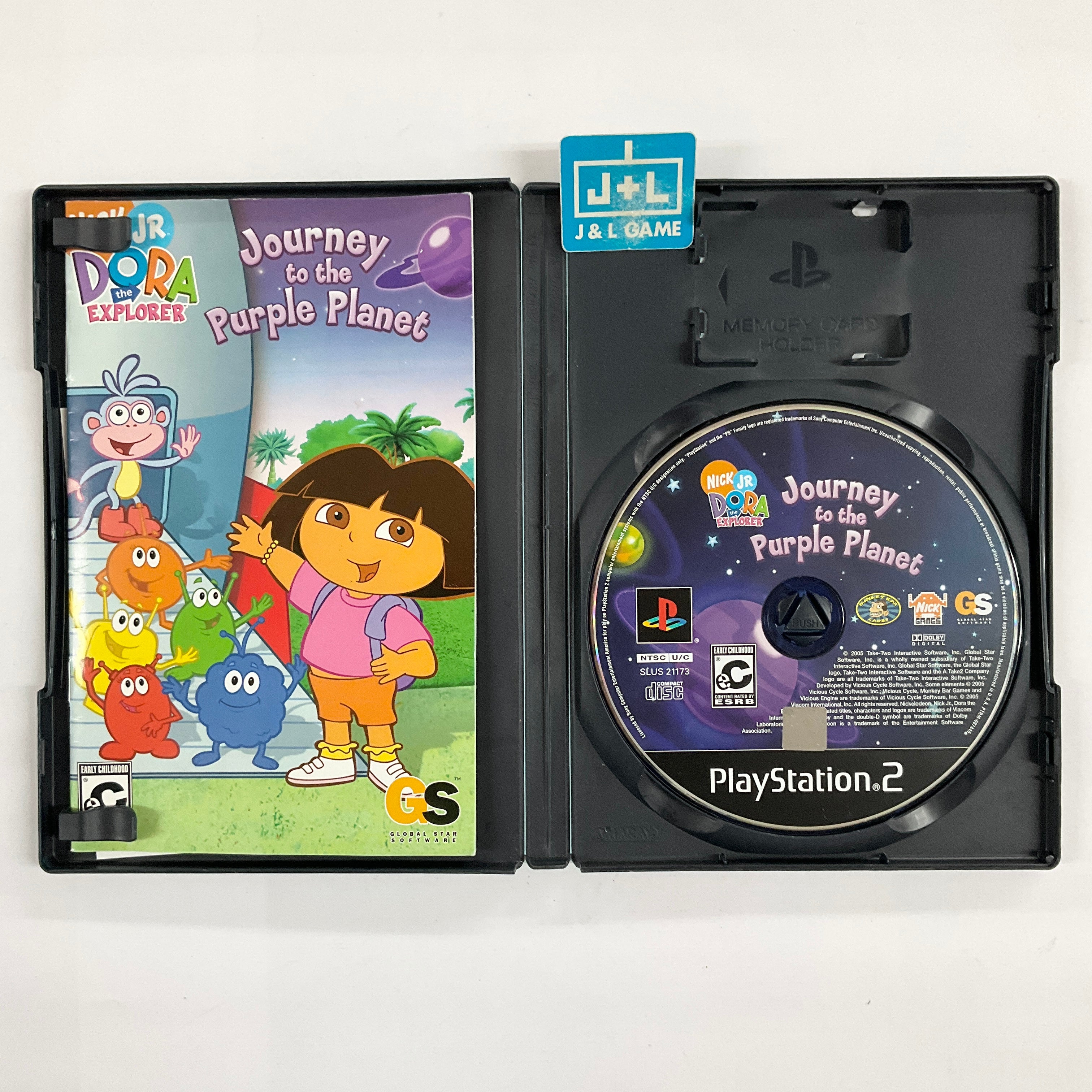 Dora the Explorer: Journey to the Purple Planet - (PS2) PlayStation 2 [Pre-Owned] Video Games Global Star Software   