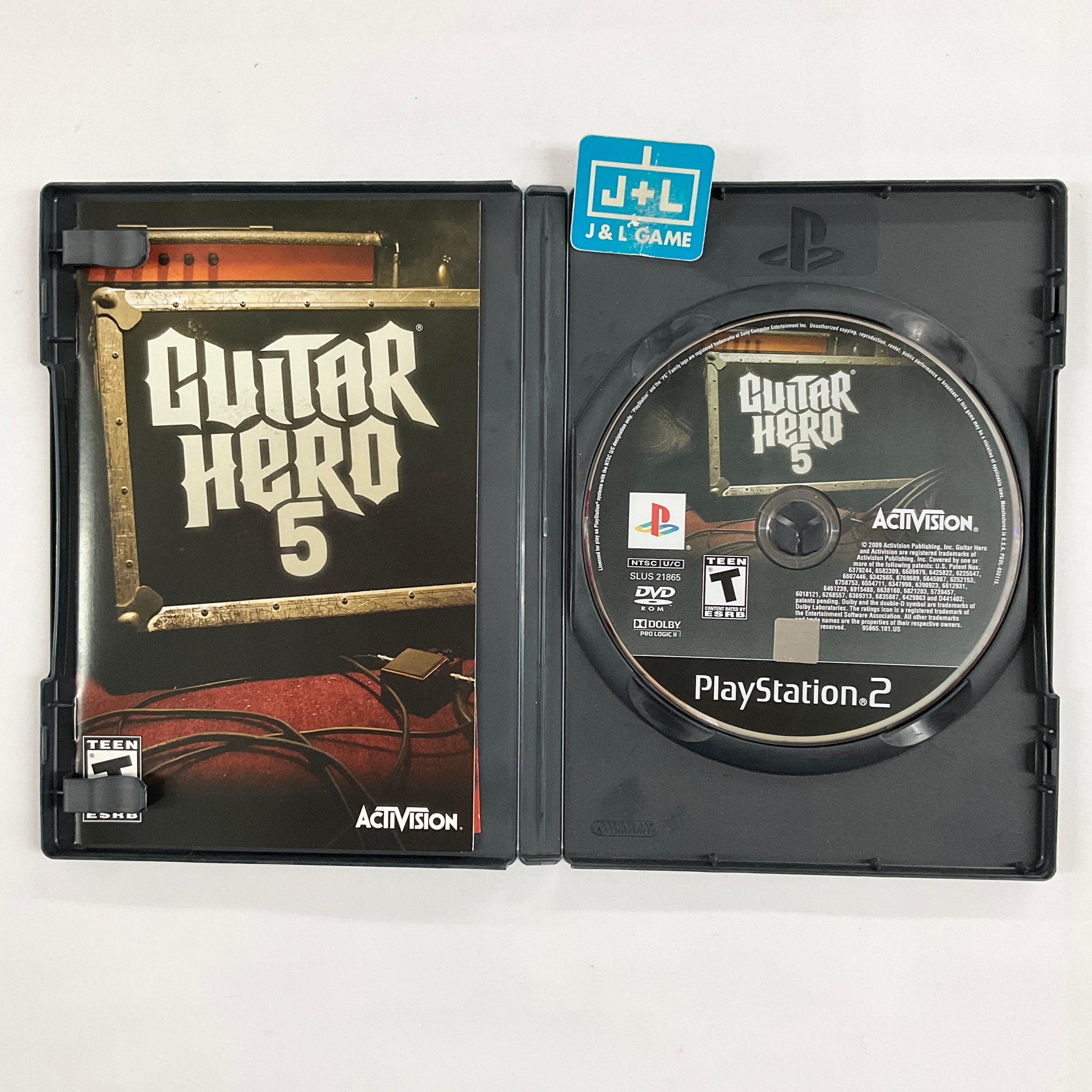 Guitar Hero 5 - (PS2) PlayStation 2 [Pre-Owned] Video Games Activision   