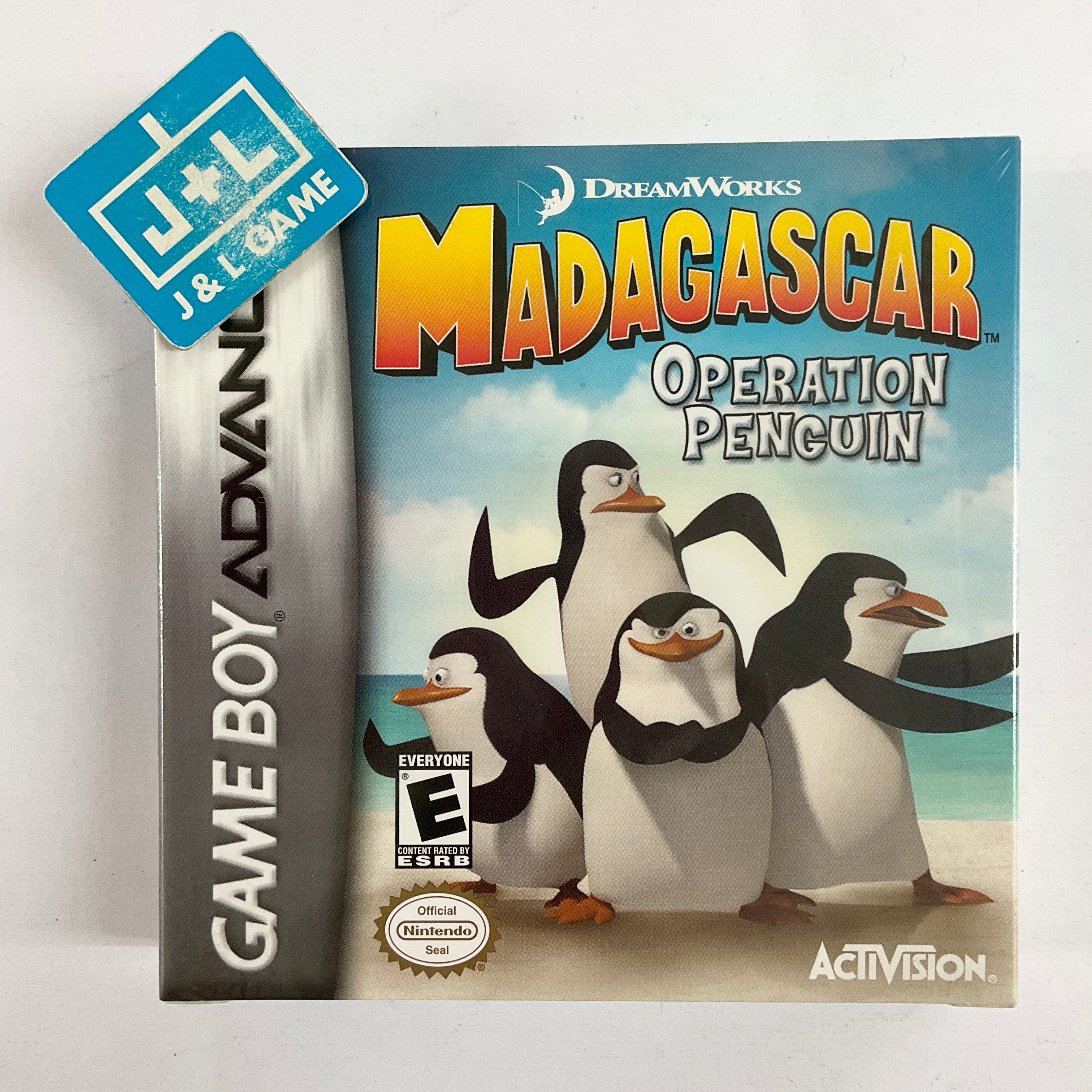 Dreamworks Madagascar: Operation Penguin - (GBA) Game Boy Advance Video Games Activision   