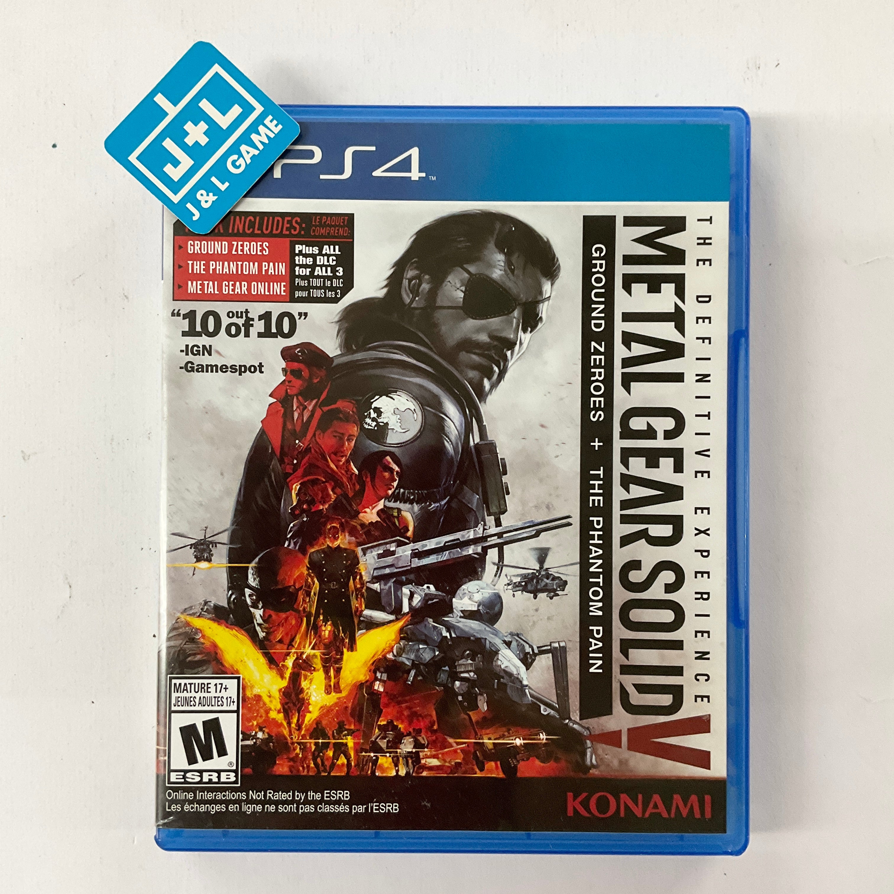 metal gear solid v the definitive experience inhalt Metal Gear Solid V: The Definitive Experience - (PS4) PlayStation 4 [P