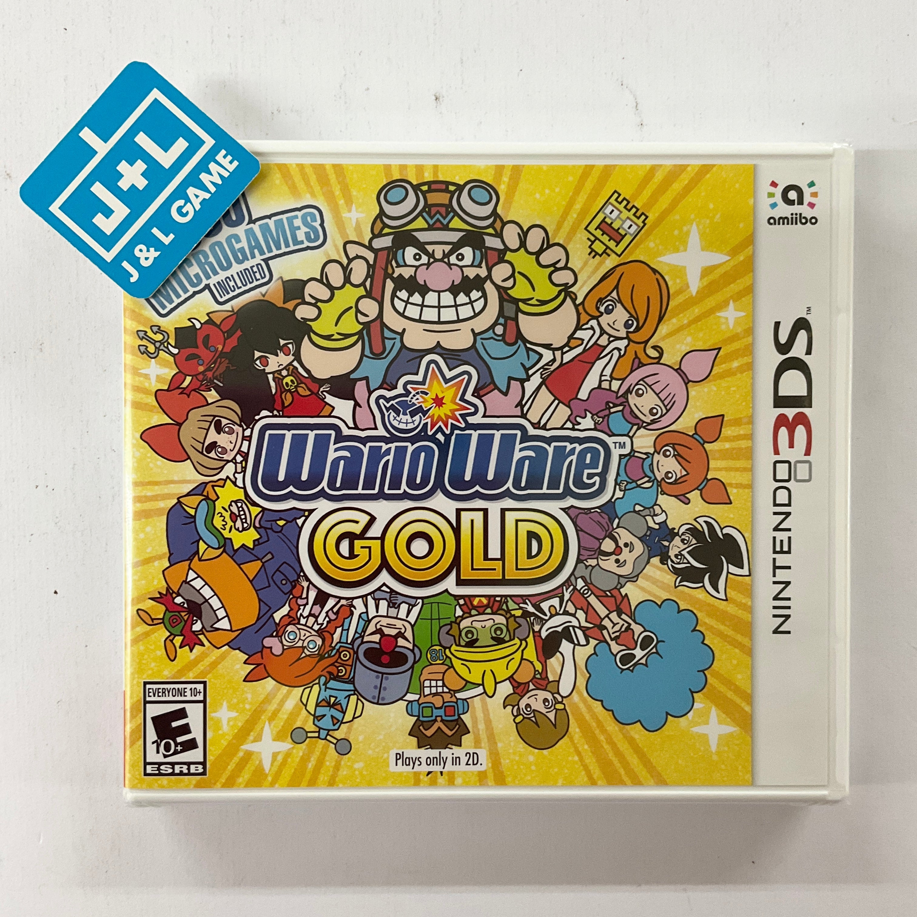 Warioware Gold Nintendo 3DS J&L Game