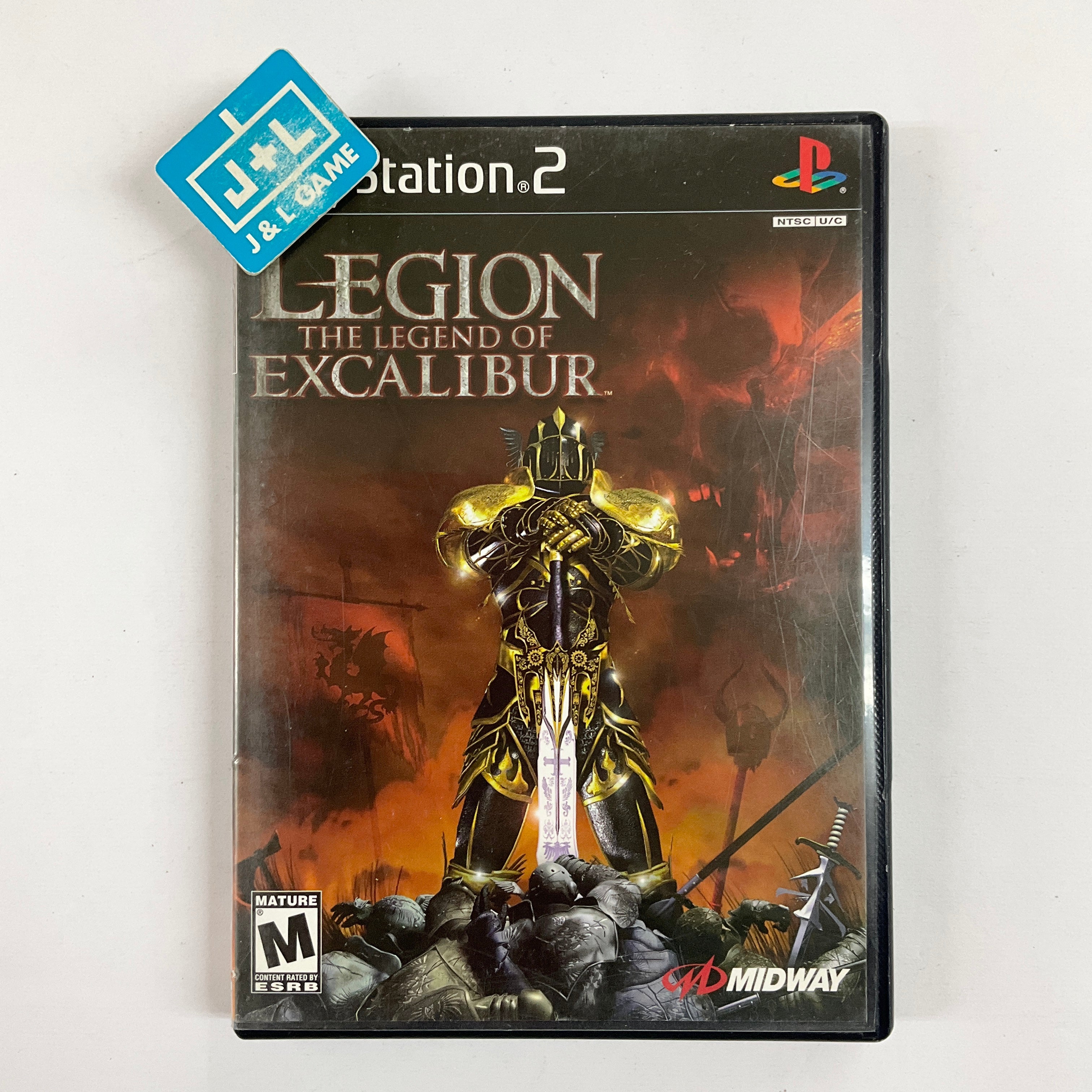 Legion: The Legend of Excalibur - (PS2) PlayStation 2 [Pre-Owned] Video Games Midway   
