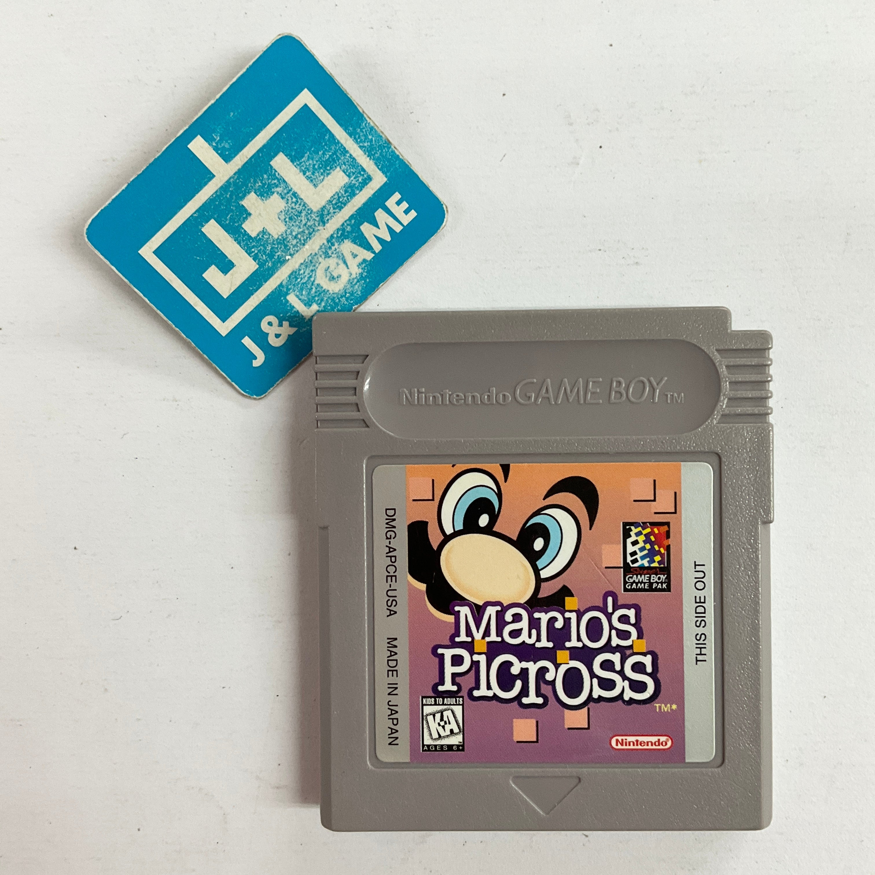 Mario's Picross - (GB) Game Boy [Pre-Owned] Video Games Nintendo   