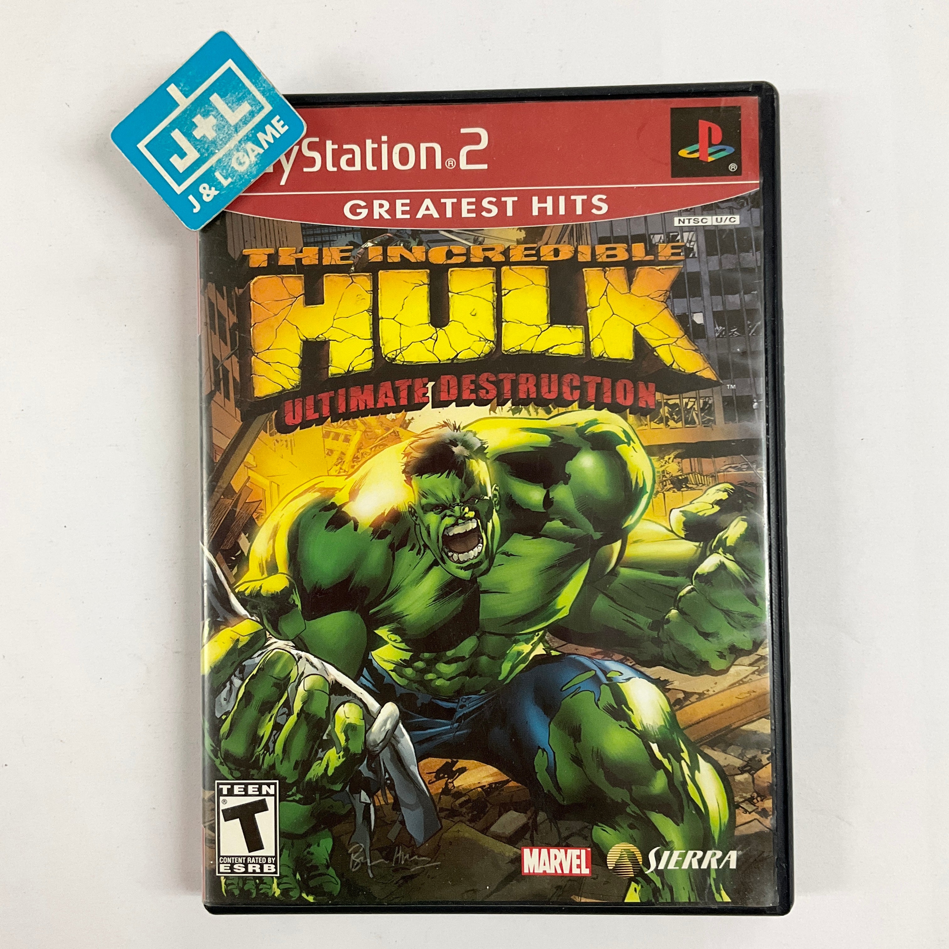 Jeux Vidéo The Incredible Hulk Ultimate Destruction PlayStation 2 (PS2 Jeux Vidéo The Incredible Hulk Ultimate Destruction PlayStation 2 (PS2