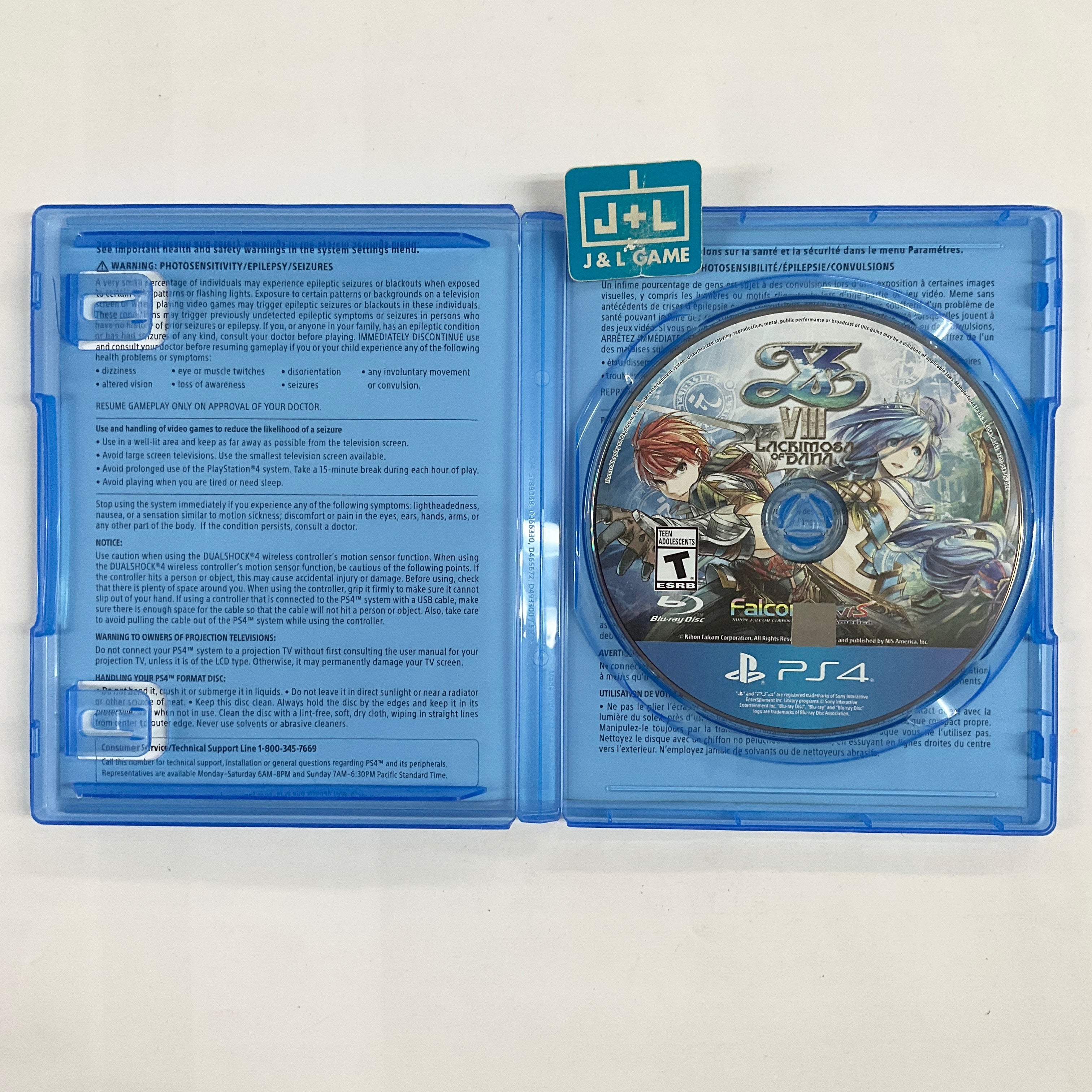 Ys VIII: Lacrimosa Of Dana - (PS4) PlayStation 4 [Pre-Owned] Video Games NIS America   