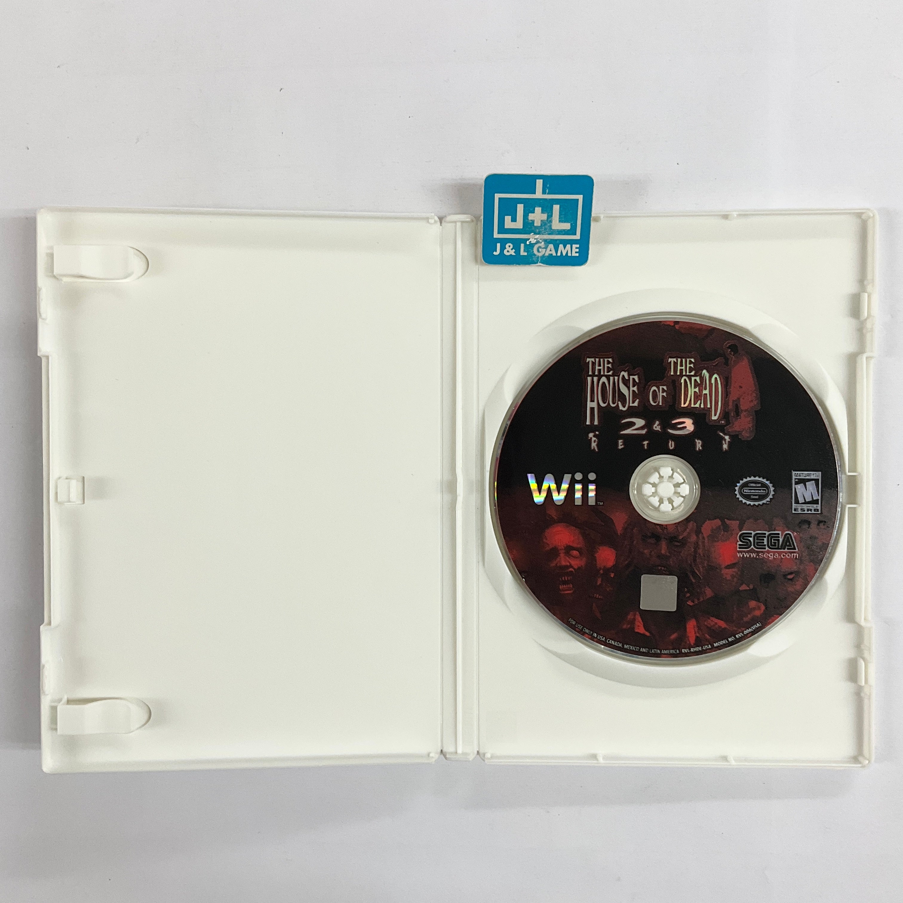 The House of the Dead 2 & 3 Return - Nintendo Wii [Pre-Owned] Video Games SEGA   