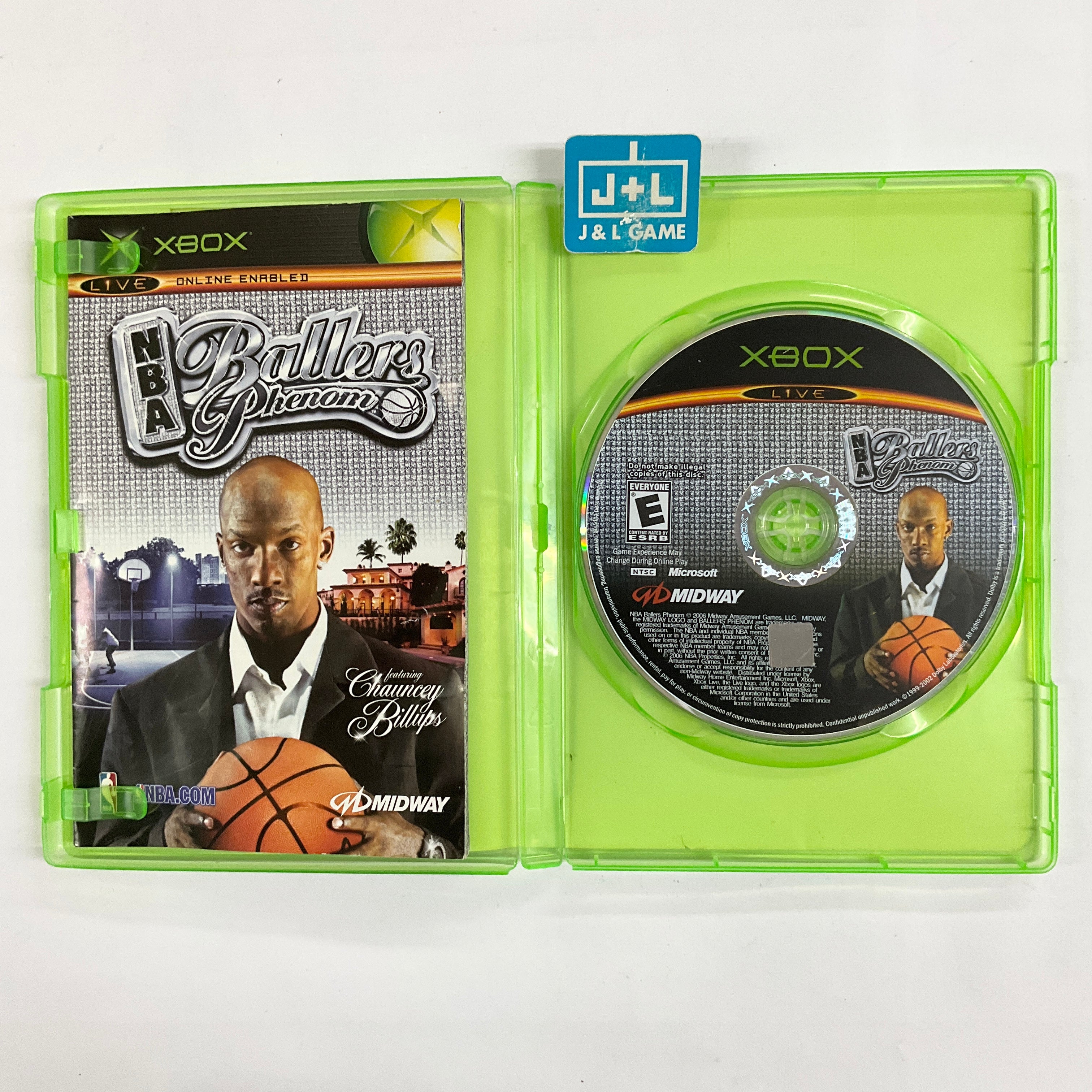NBA Ballers: Phenom - (XB) Xbox [Pre-Owned] Video Games Midway   