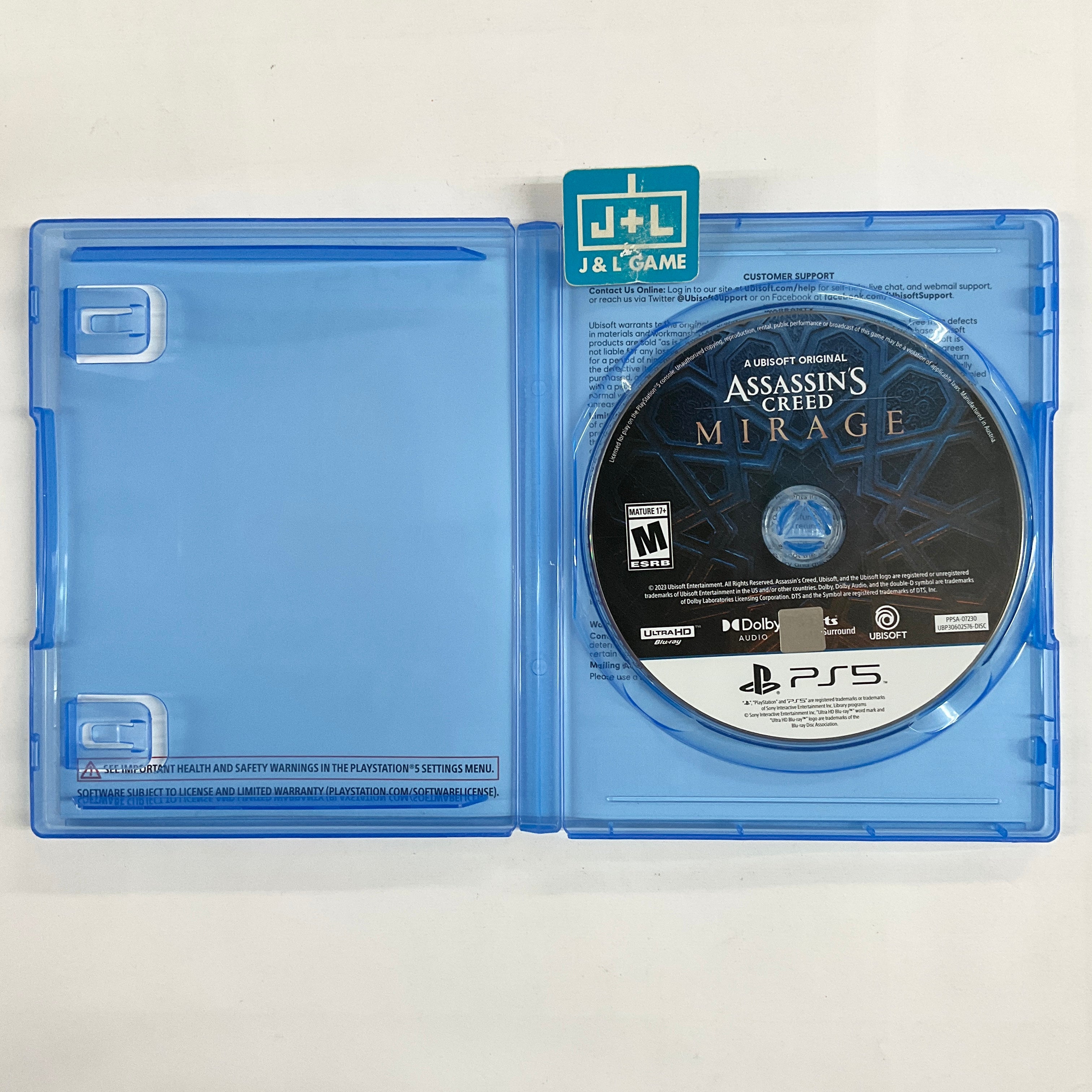 Assassin's Creed Mirage (Deluxe Edition) - (PS5) PlayStation 5 [Pre-Owned] Video Games Ubisoft   