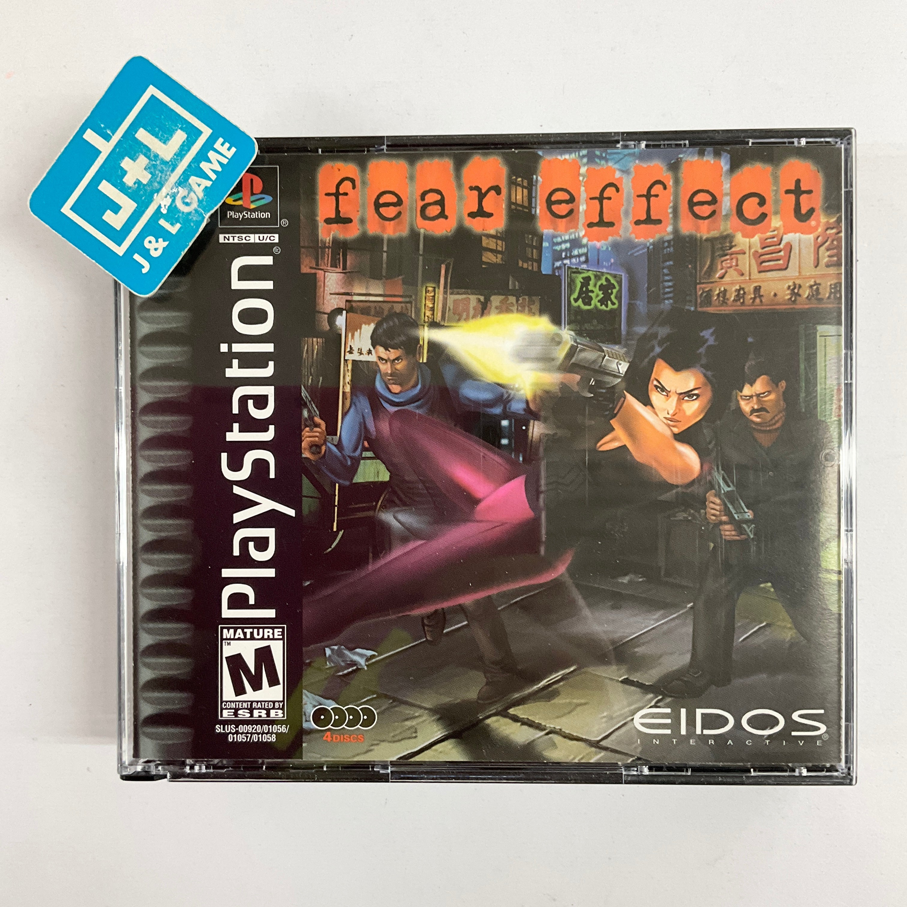 Fear Effect - (PS1) Playstation 1 [Pre-Owned] Video Games Eidos Interactive   