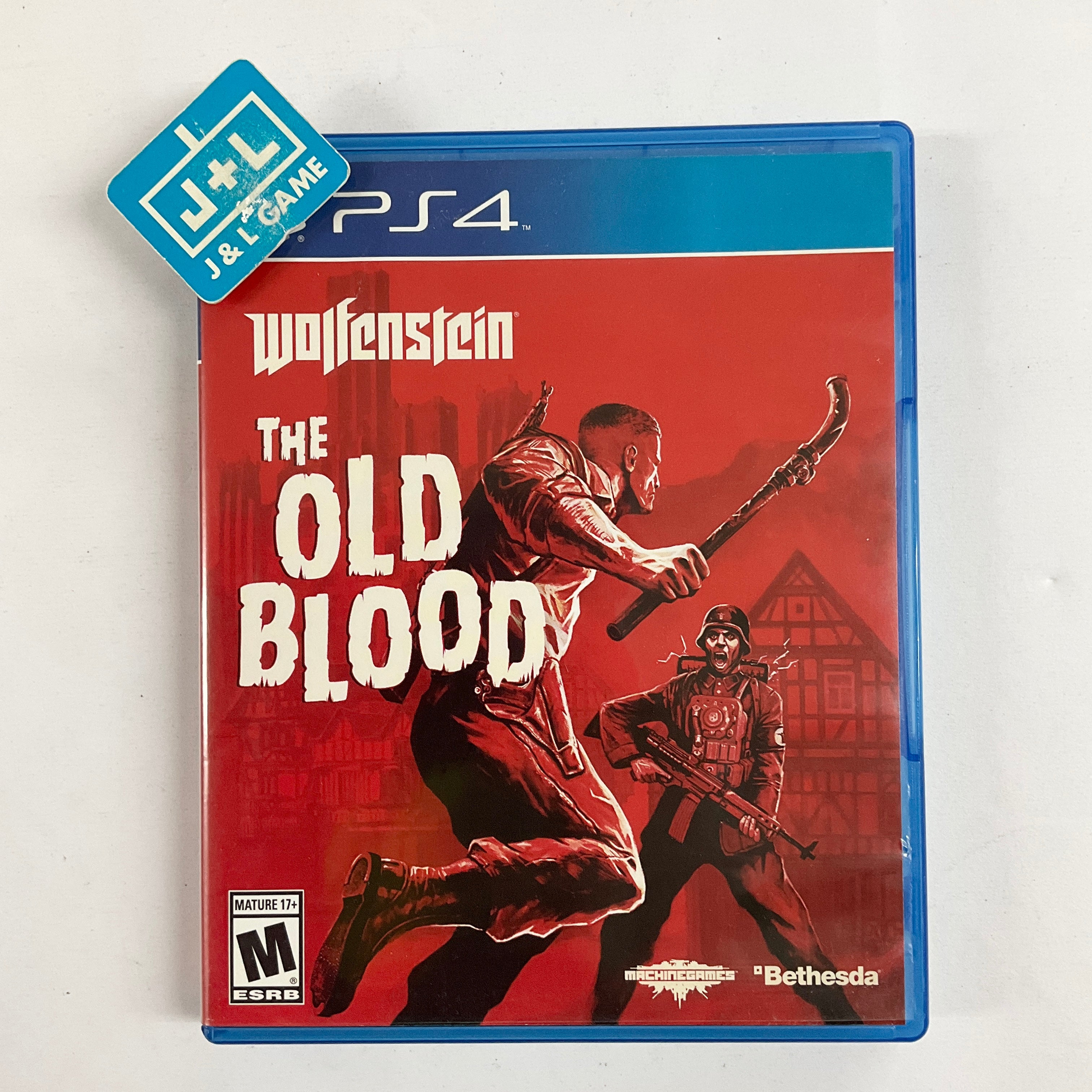 Wolfenstein: The Old Blood - (PS4) PlayStation 4 [Pre-Owned] Video Games Bethesda   