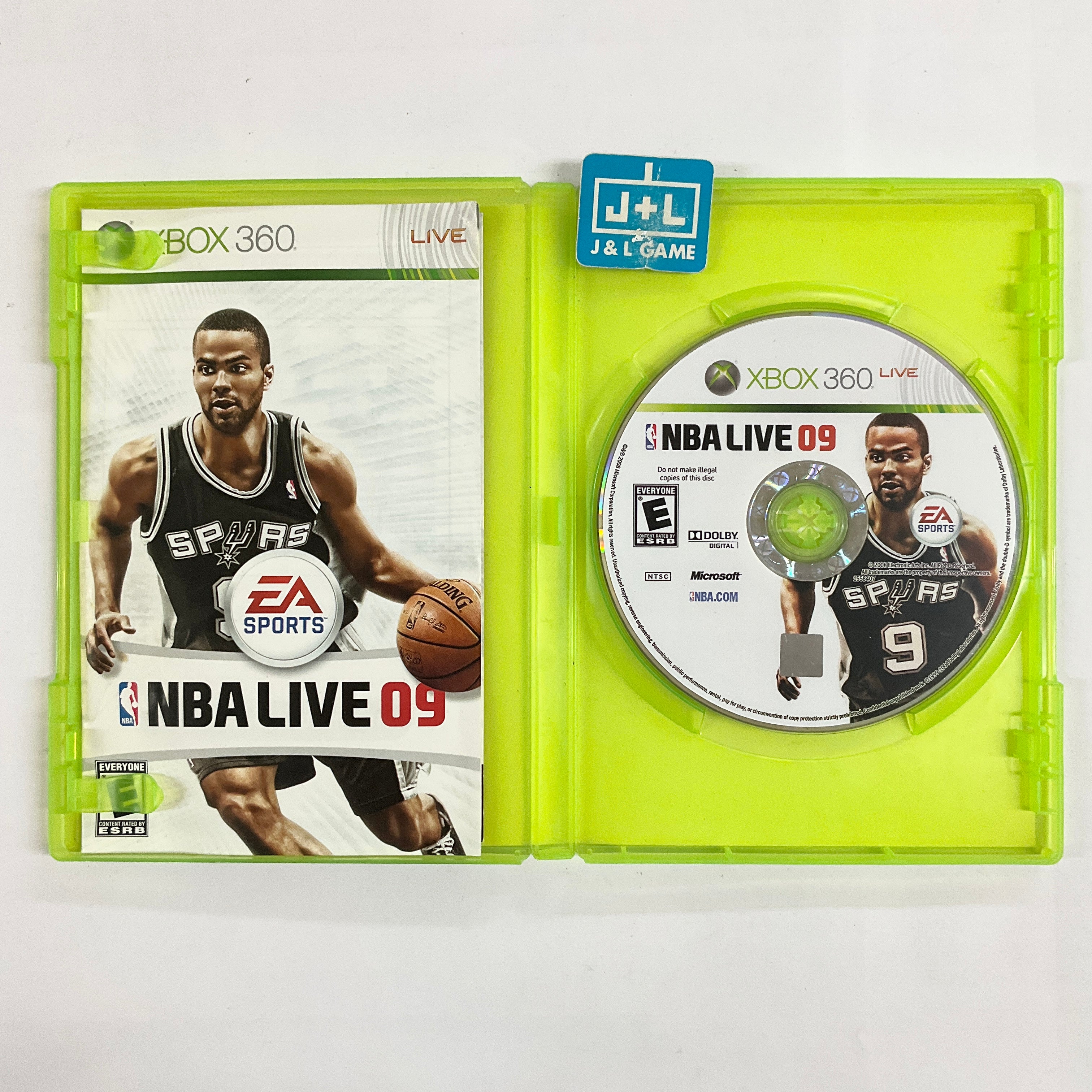 NBA Live 09 - Xbox 360 [Pre-Owned] Video Games EA Sports   