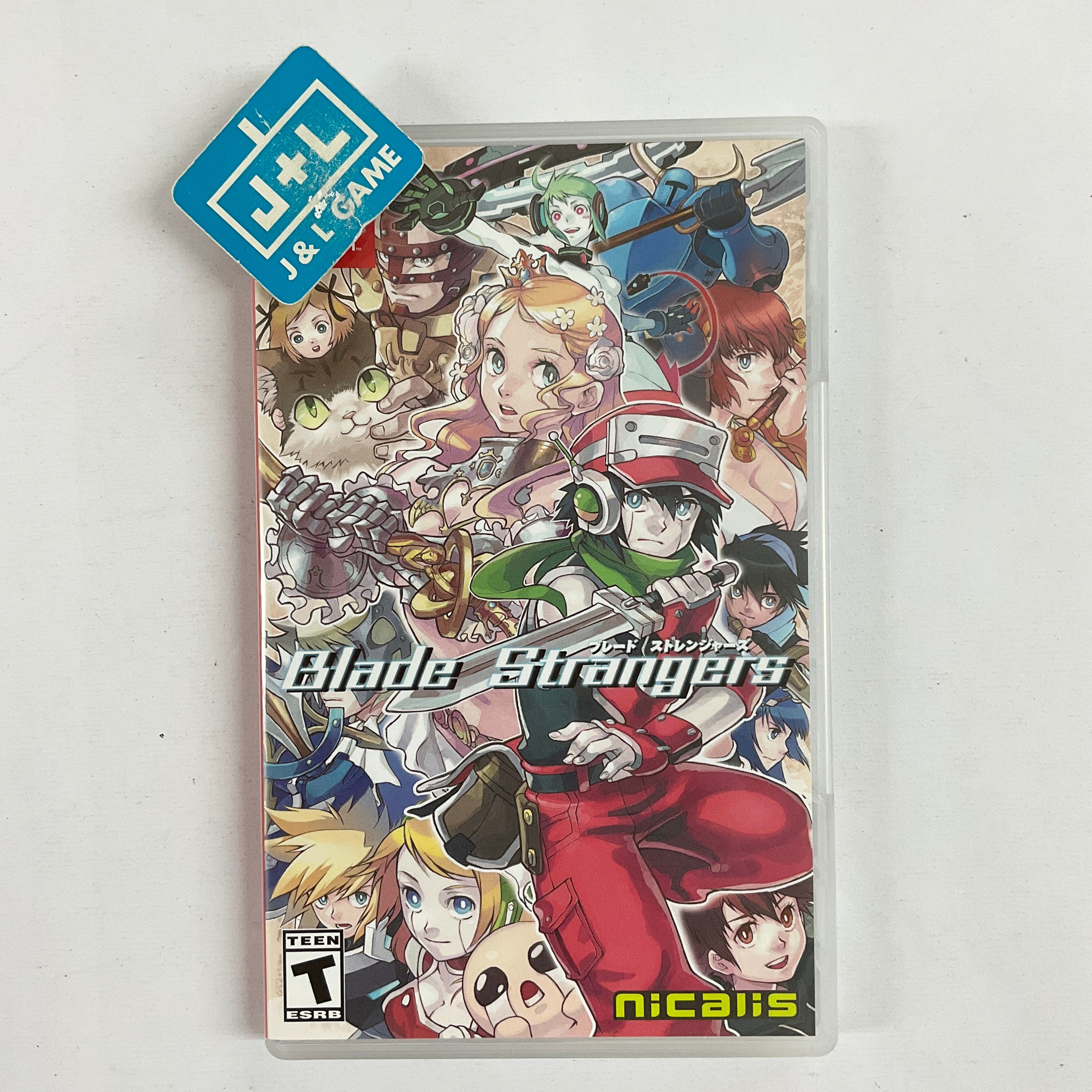 Blade Strangers - (NSW) Nintendo Switch [Pre-Owned] Video Games Nicalis   