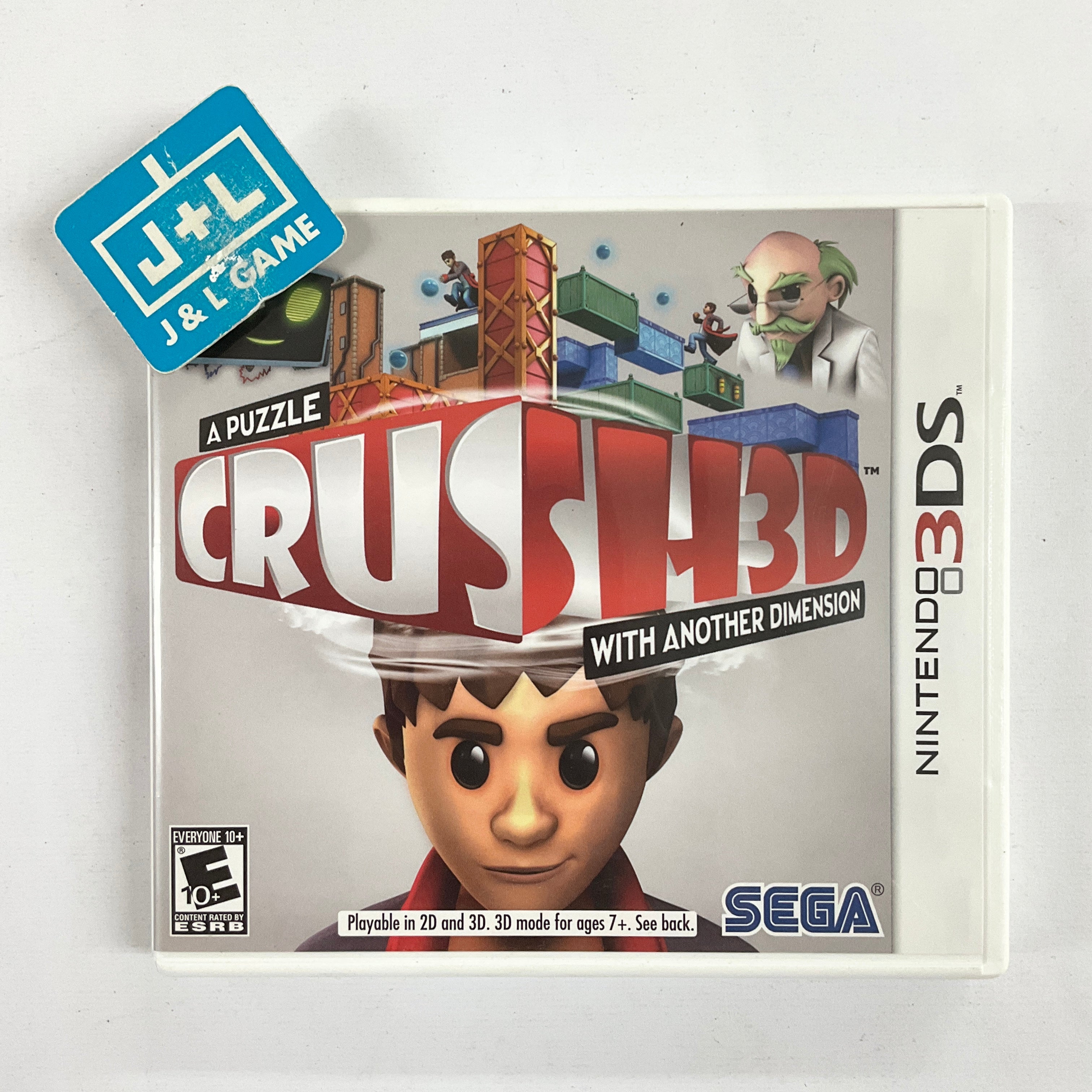 CRUSH3D - Nintendo 3DS [Pre-Owned] Video Games Sega   