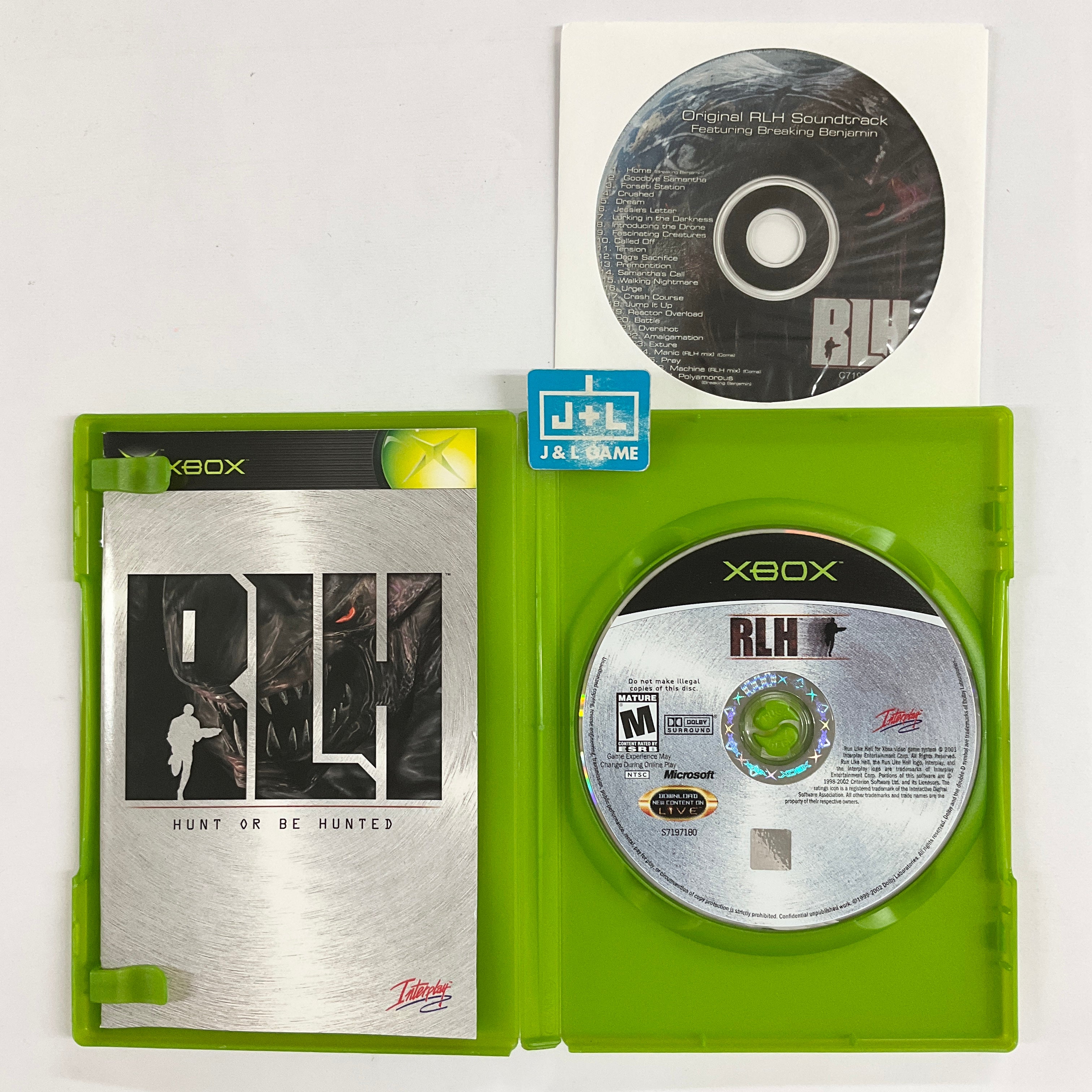 RLH: Run Like Hell - (XB) Xbox Video Games Interplay   