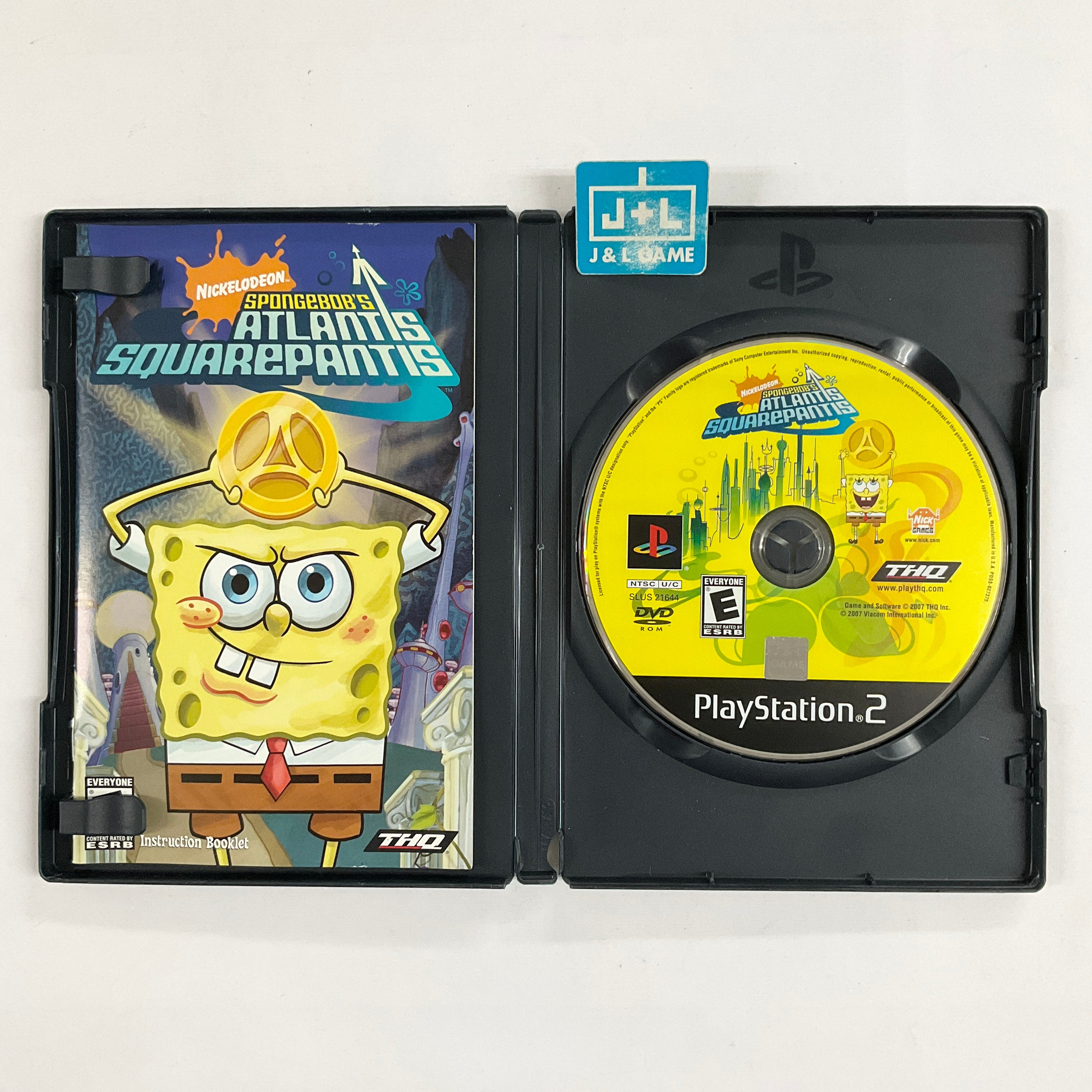 Spongebob Squarepants: Atlantis Squarepantis - (PS2) Playstation 2 [Pre-Owned] Video Games Nickelodeon   