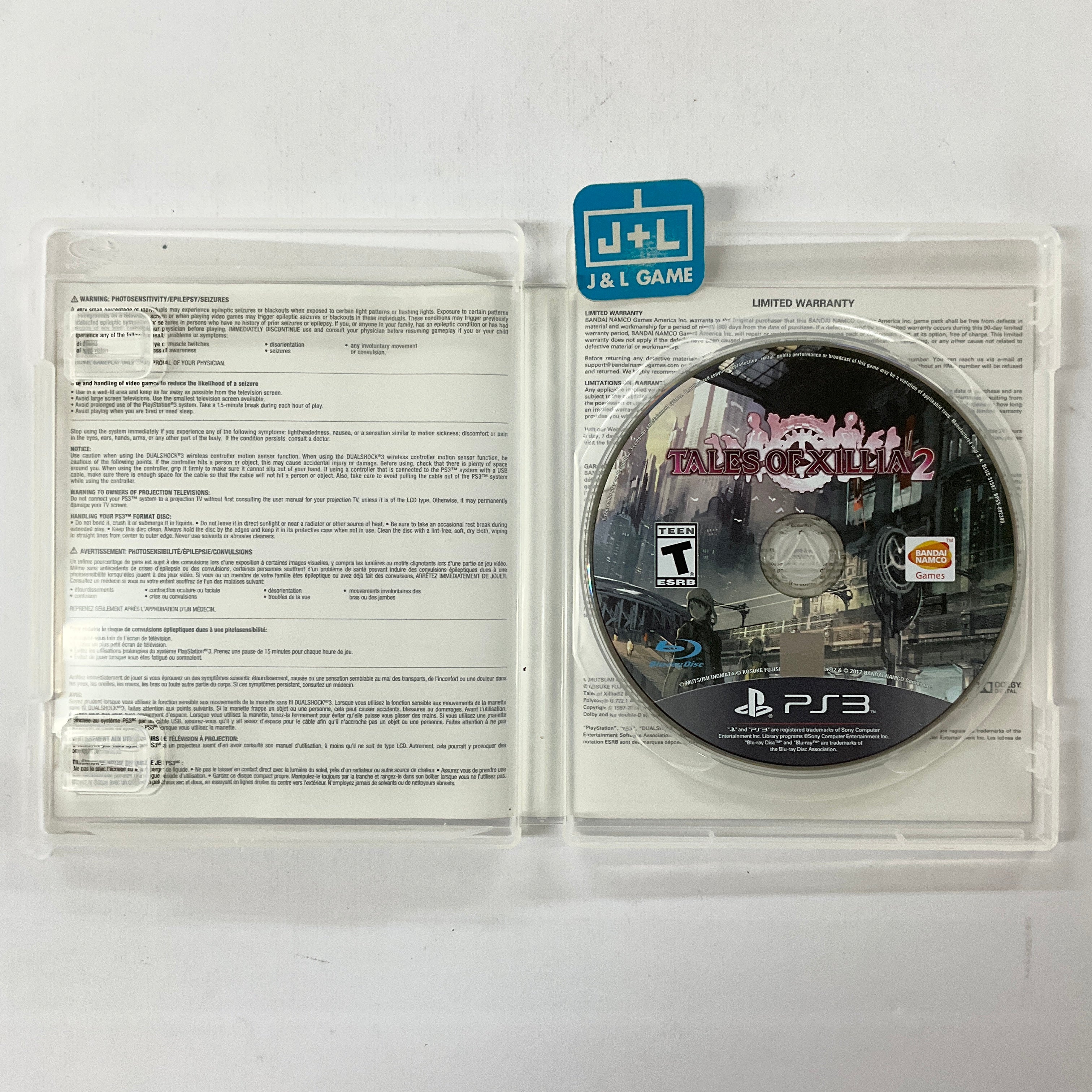 Tales of Xillia 2 - (PS3) PlayStation 3 [Pre-Owned] Video Games Bandai Namco Games   