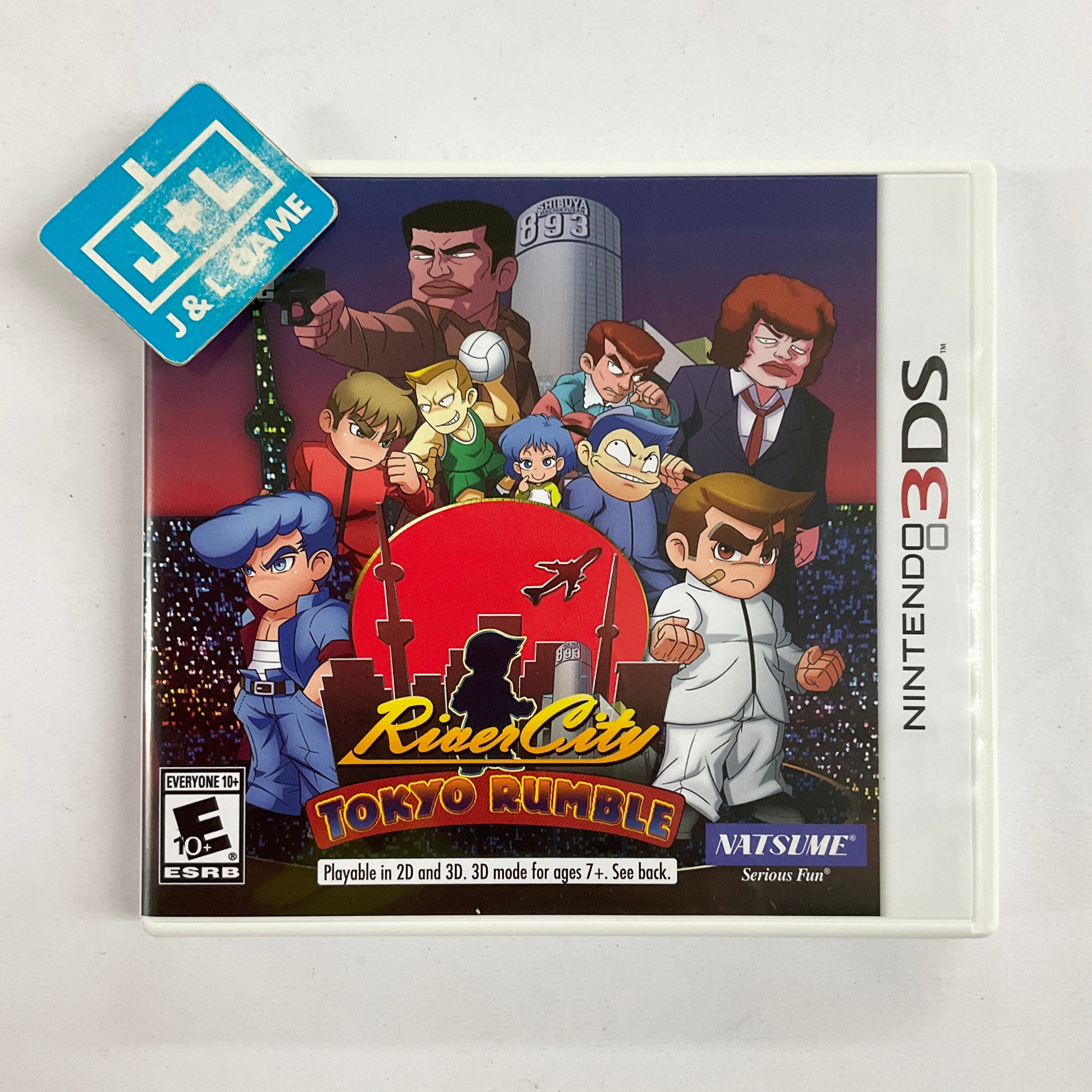 River City: Tokyo Rumble - Nintendo 3DS [Pre-Owned] Video Games Natsume   