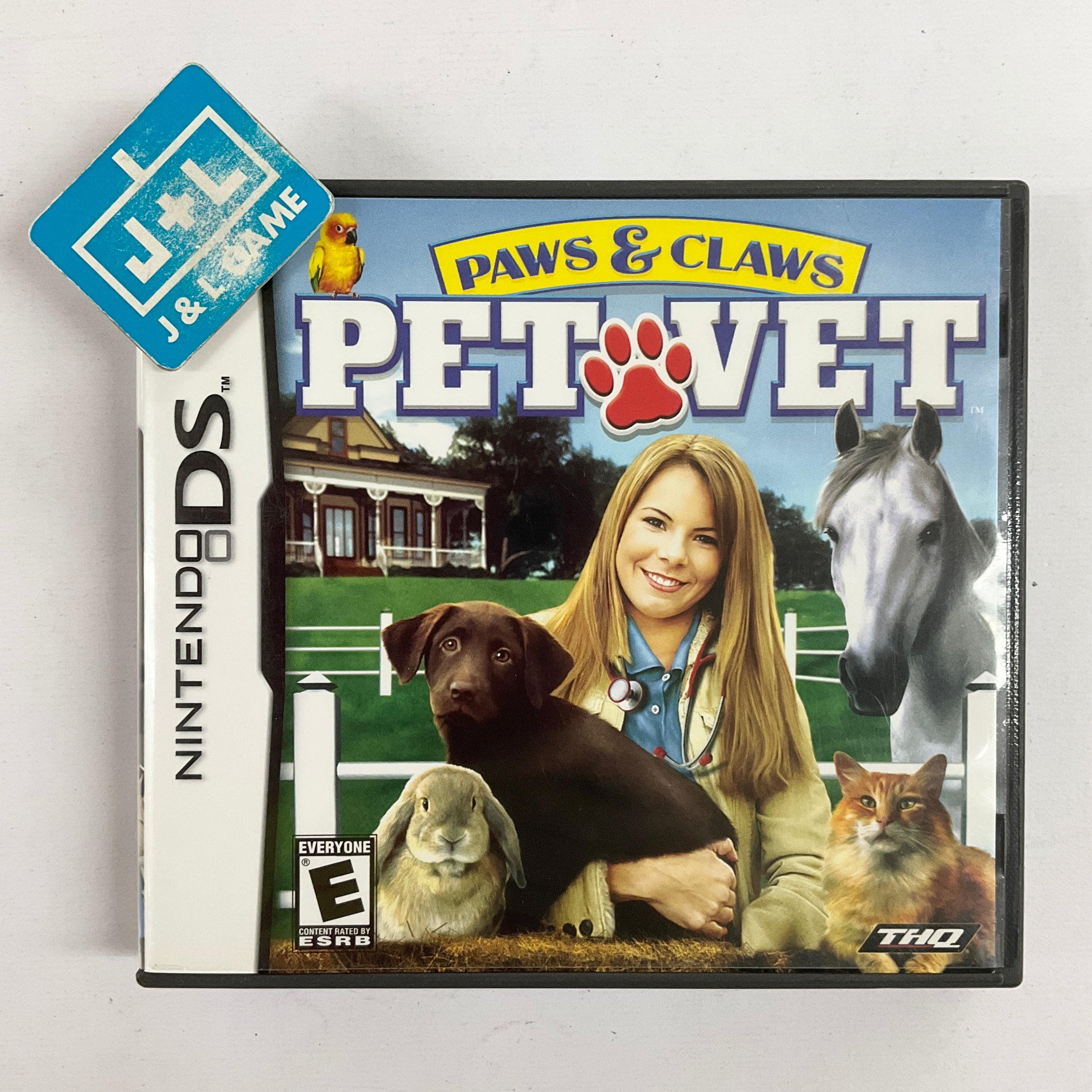 Paws & Claws Pet Vet - (NDS) Nintendo DS [Pre-Owned] Video Games THQ   