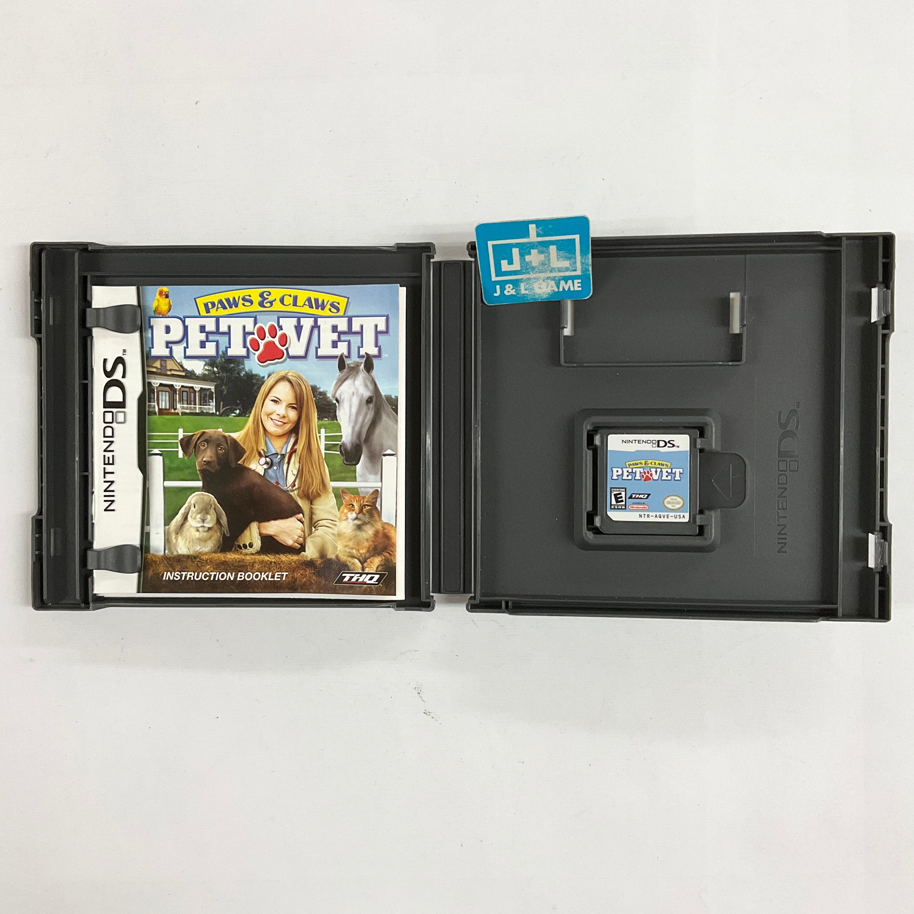 Paws & Claws Pet Vet - (NDS) Nintendo DS [Pre-Owned] Video Games THQ   