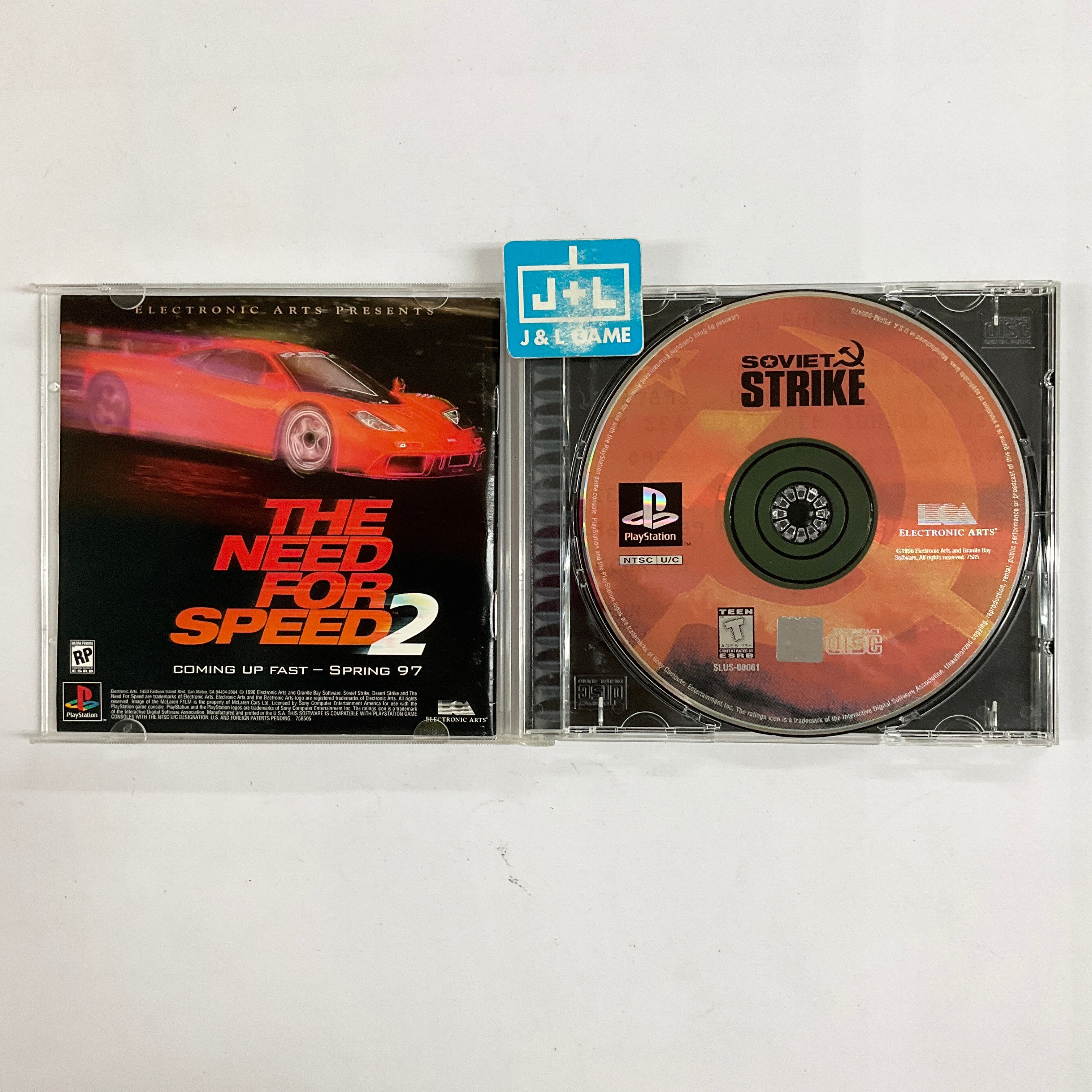 Soviet Strike - (PS1) PlayStation 1 [Pre-Owned] Video Games Electronic Arts   