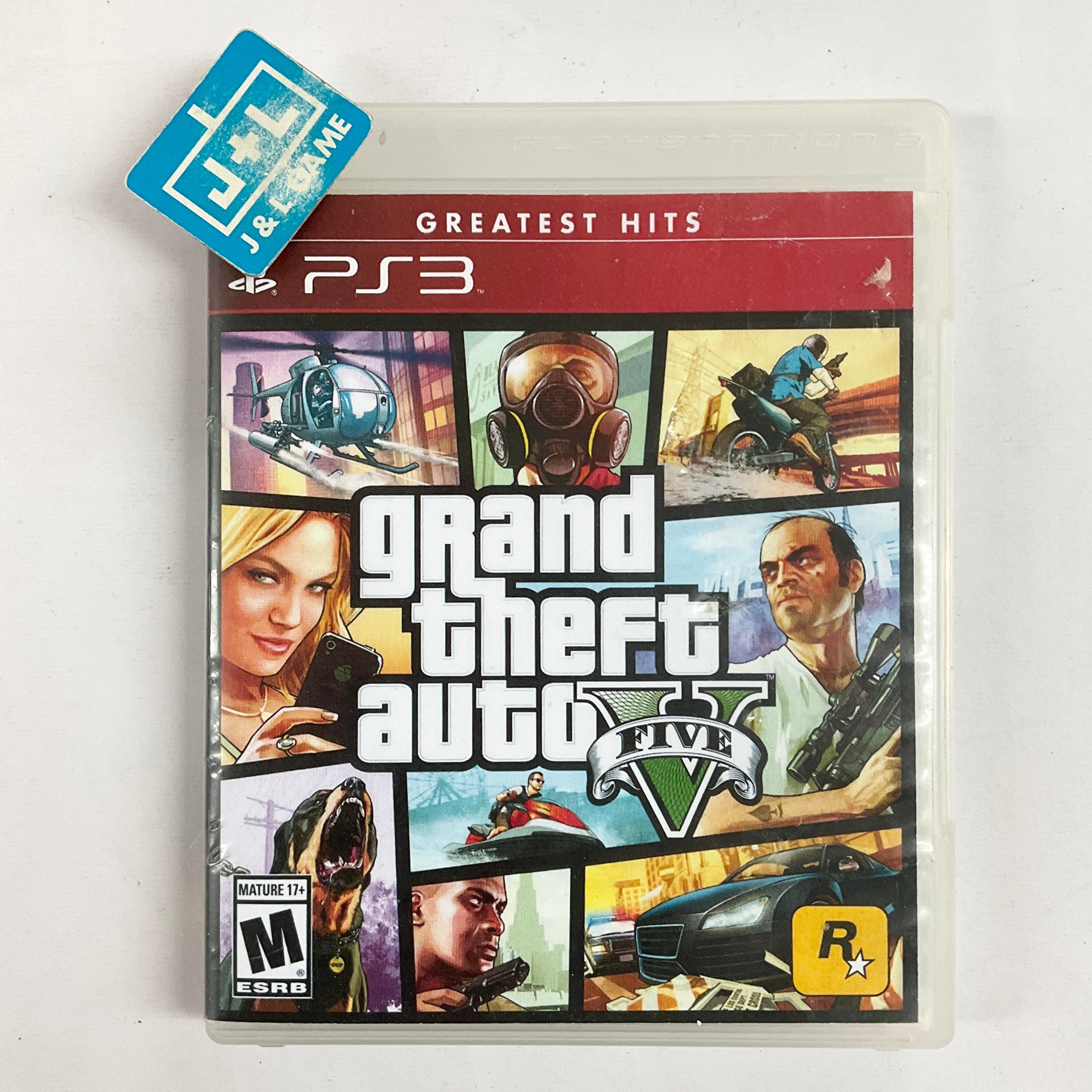 Grand Theft Auto V (Greatest Hits) - (PS3) PlayStation 3 [Pre-Owned] Video Games Rockstar Games   