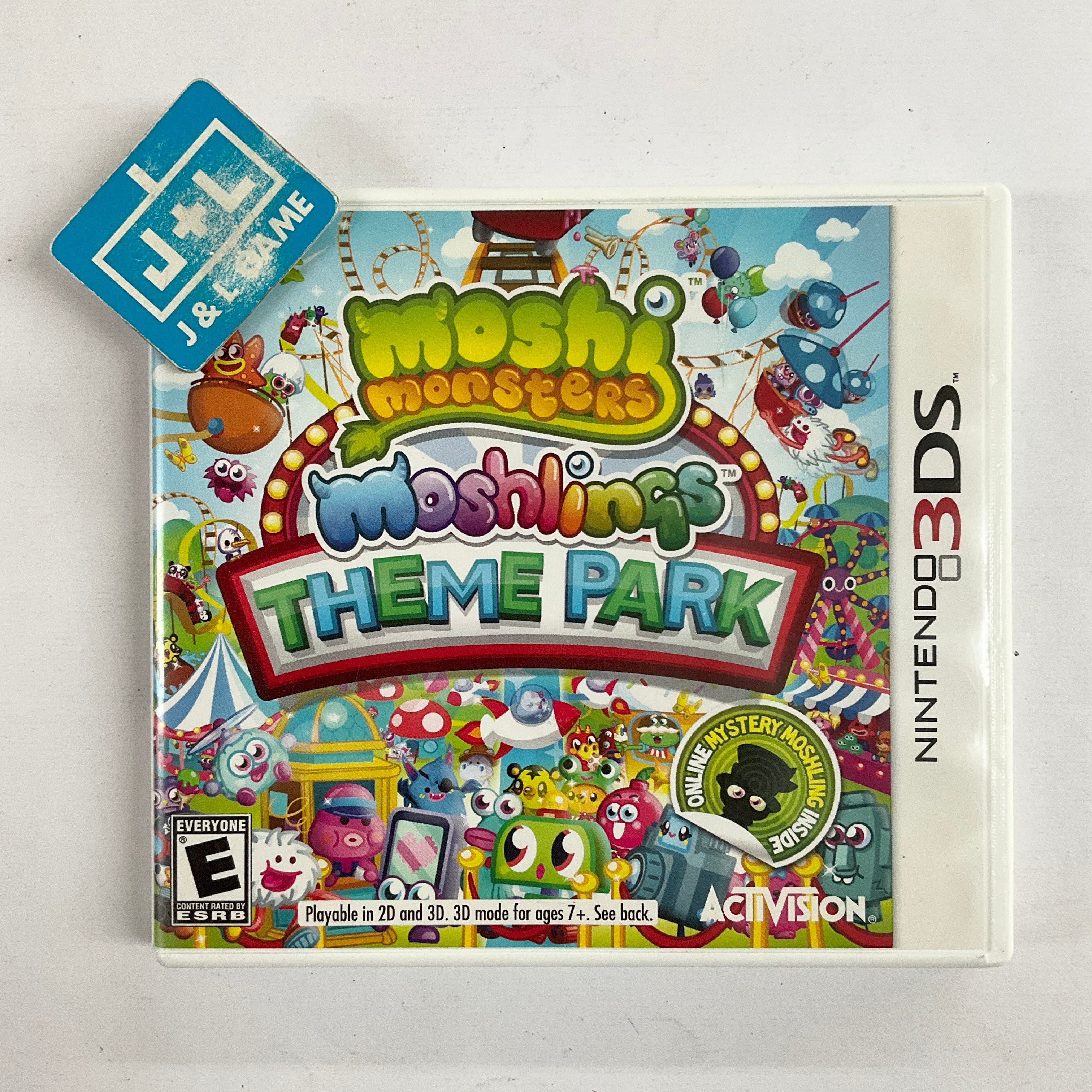 Moshi Monsters: Moshlings Theme Park - Nintendo 3DS [Pre-Owned] | J&L Game