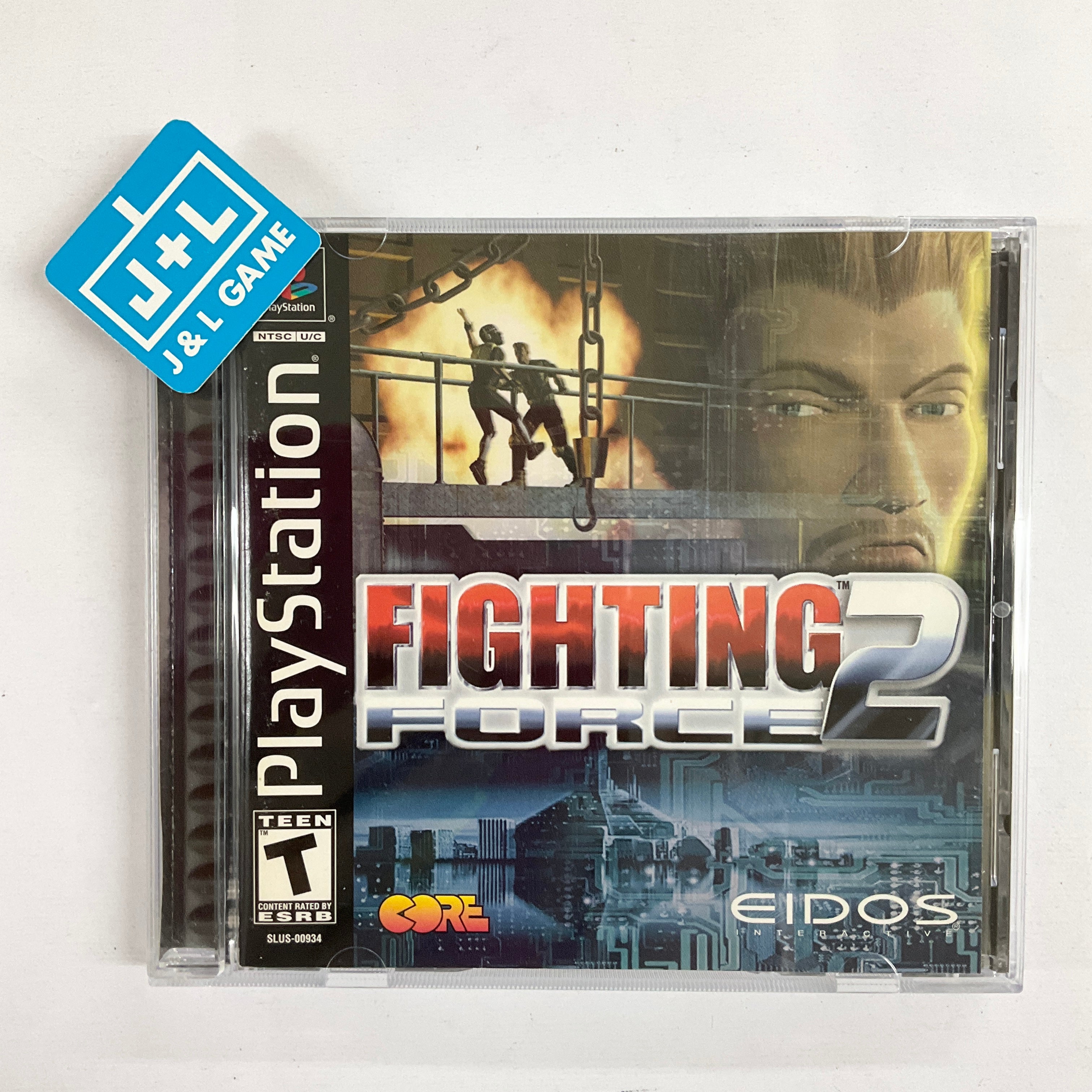 Fighting Force 2 - (PS1) PlayStation 1 [Pre-Owned] Video Games Eidos Interactive   