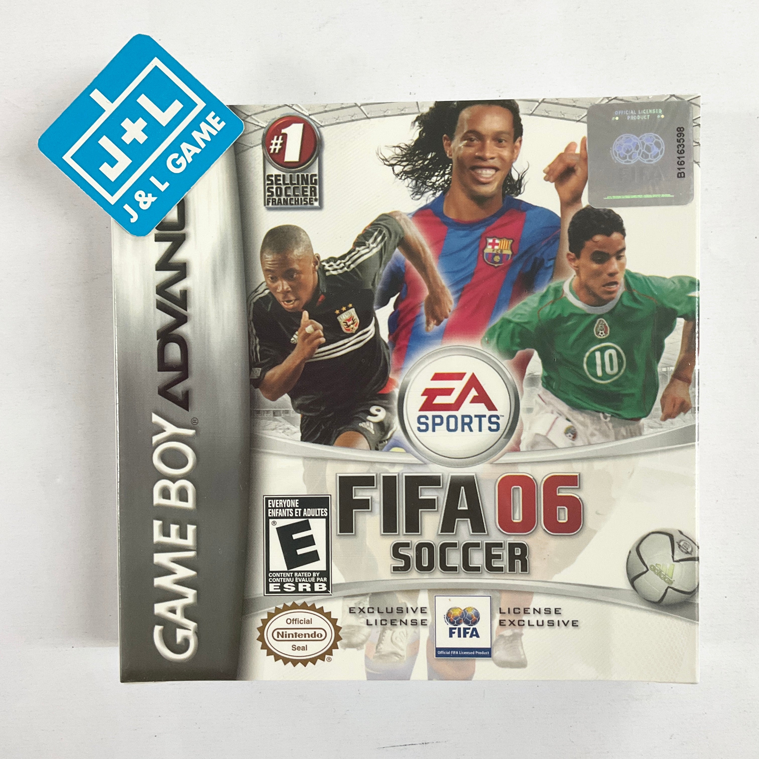 World Soccer Gba Football Games FIFA Soccer 06 (GBA) Game Boy