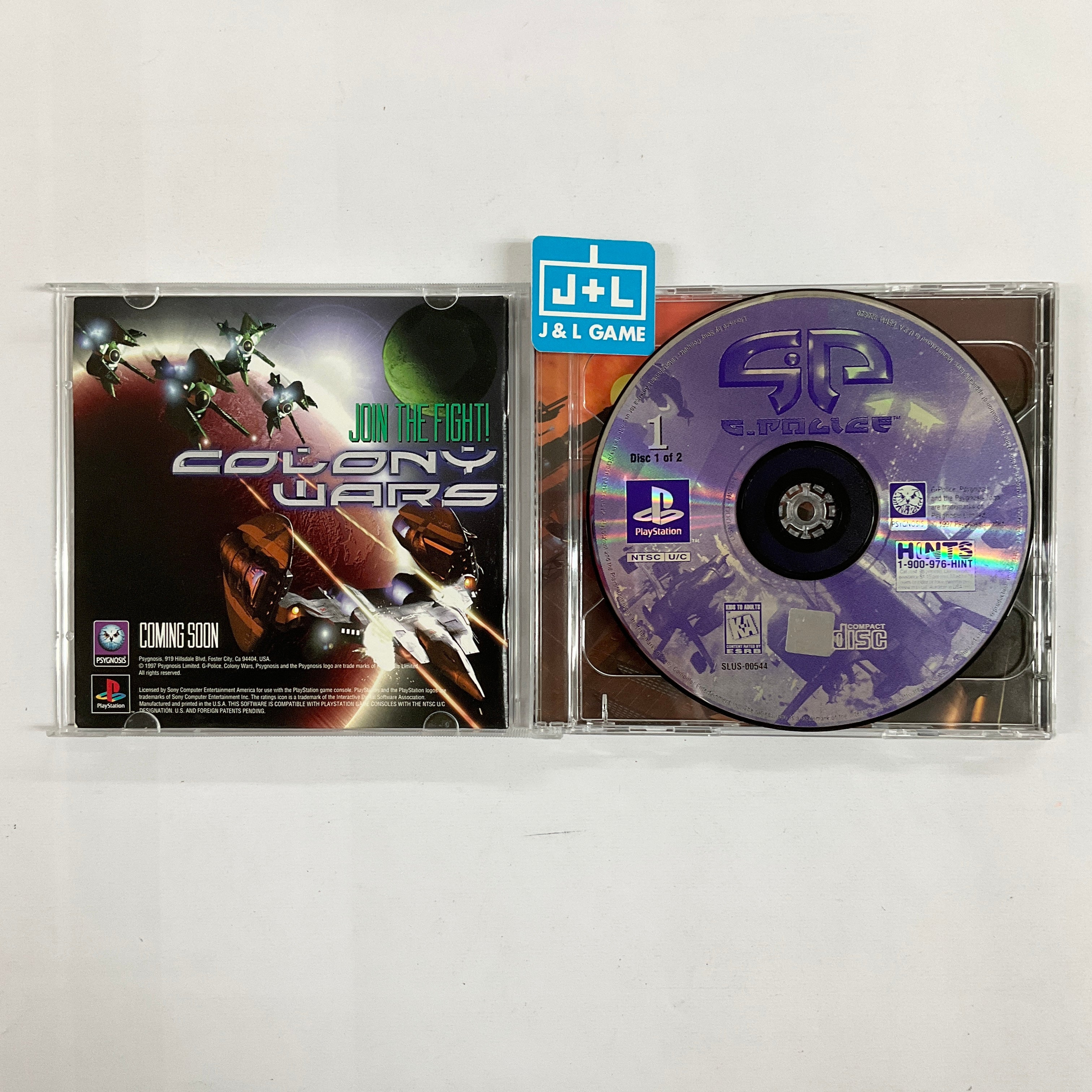 G-Police - (PS1) PlayStation 1 [Pre-Owned] Video Games Psygnosis   