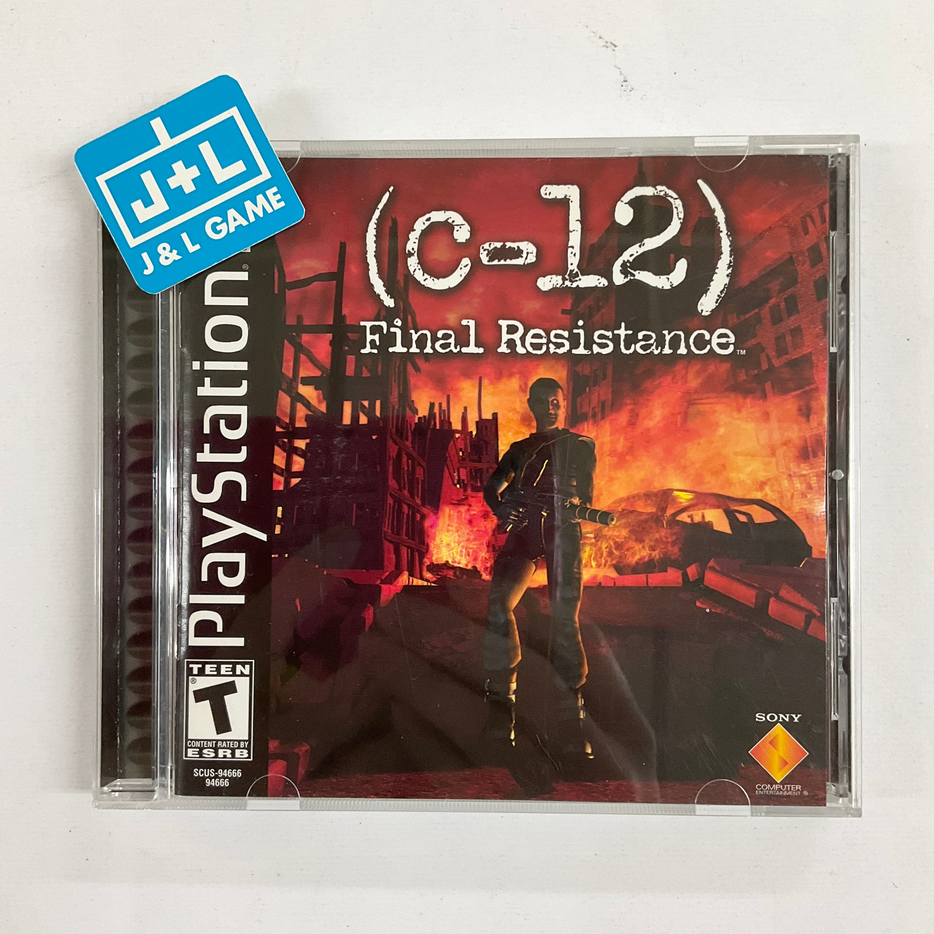 C-12: Final Resistance - (PS1) PlayStation 1 [Pre-Owned] Video Games SCEA   
