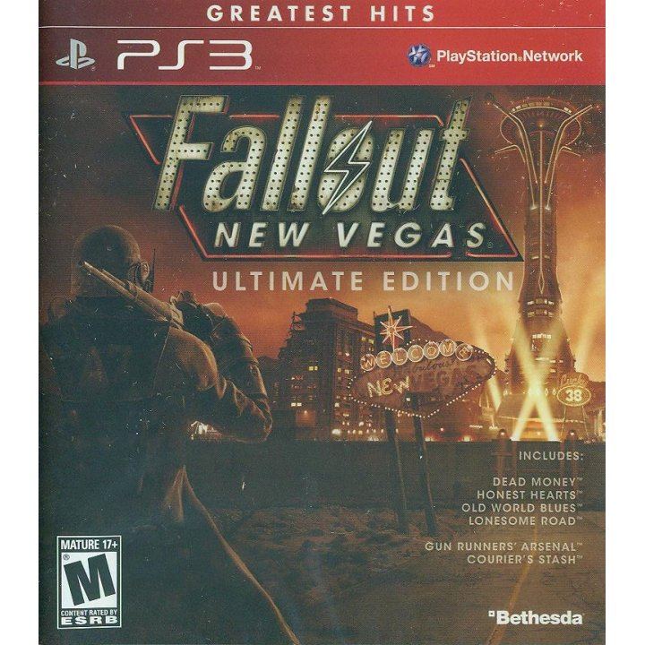 Fallout: New Vegas (Ultimate Edition) (Greatest Hits) - (PS3) PlayStation 3 [Pre-Owned] Video Games Bethesda Softworks   